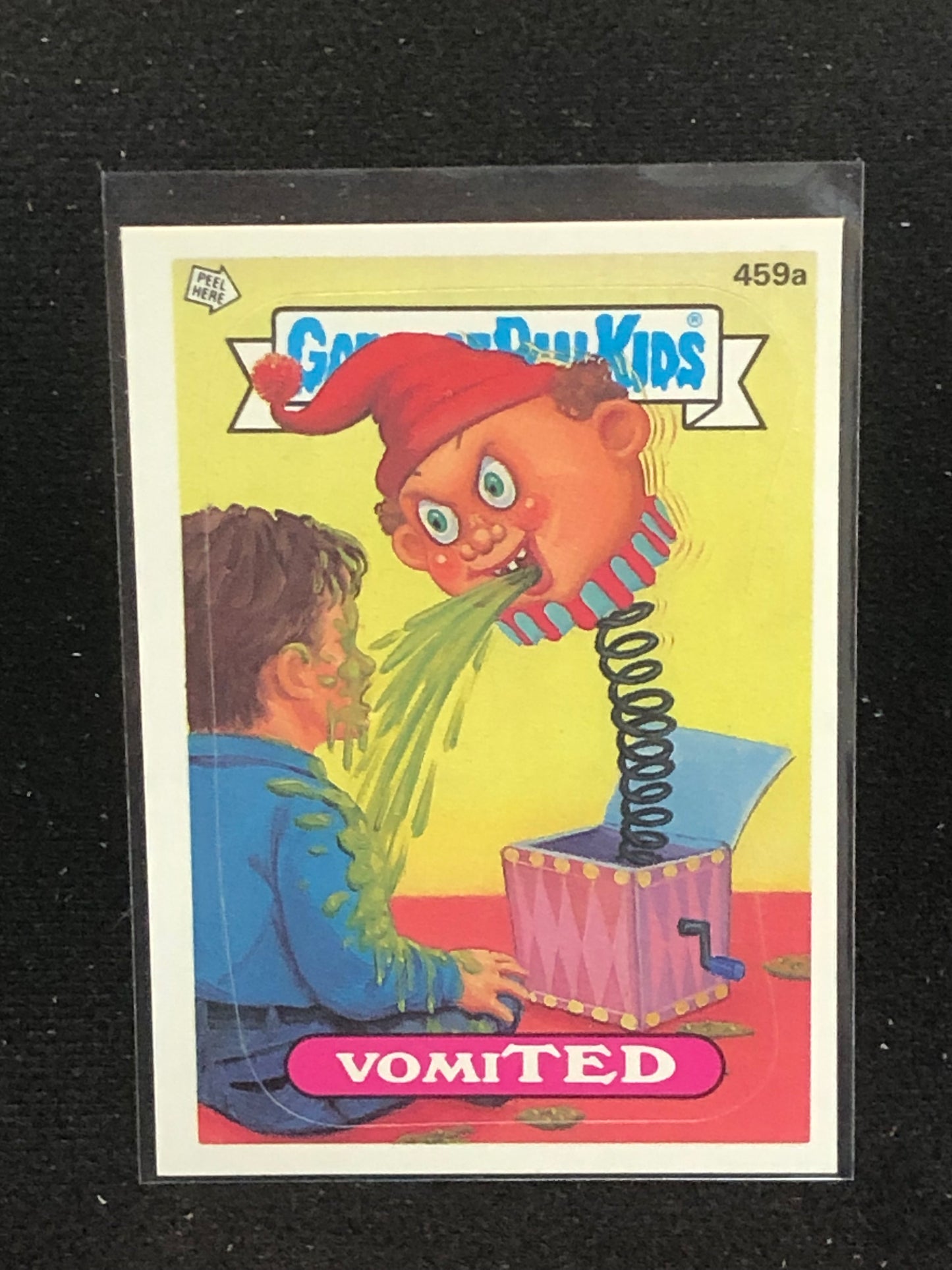 Garbage Pail Kids Original Series 11 (os11) 459a Vomi Ted