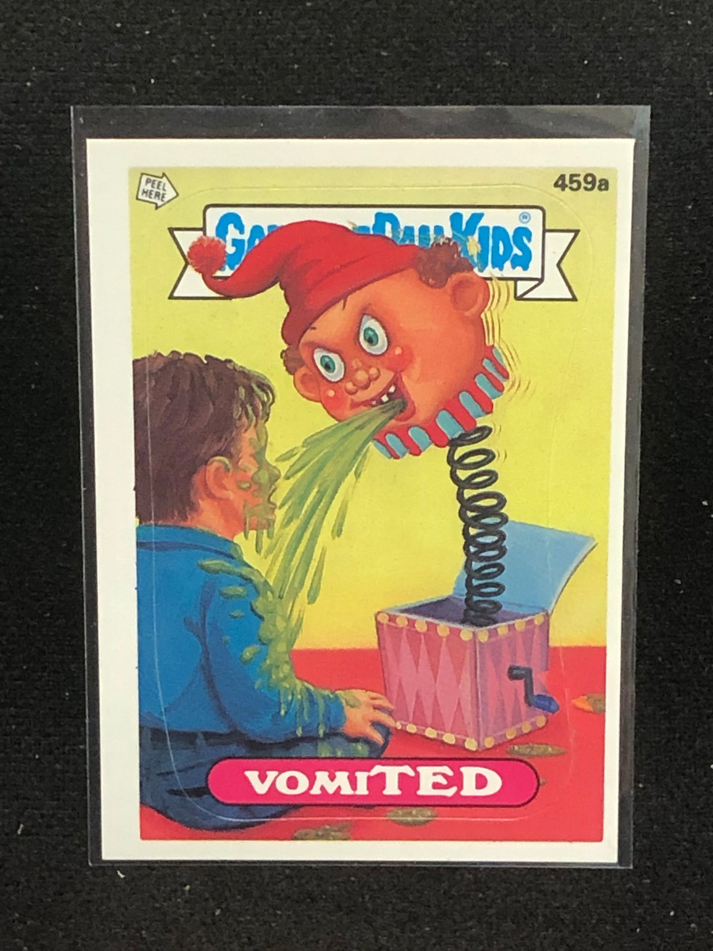 Garbage Pail Kids Original Series 11 (os11) 459a Vomi Ted