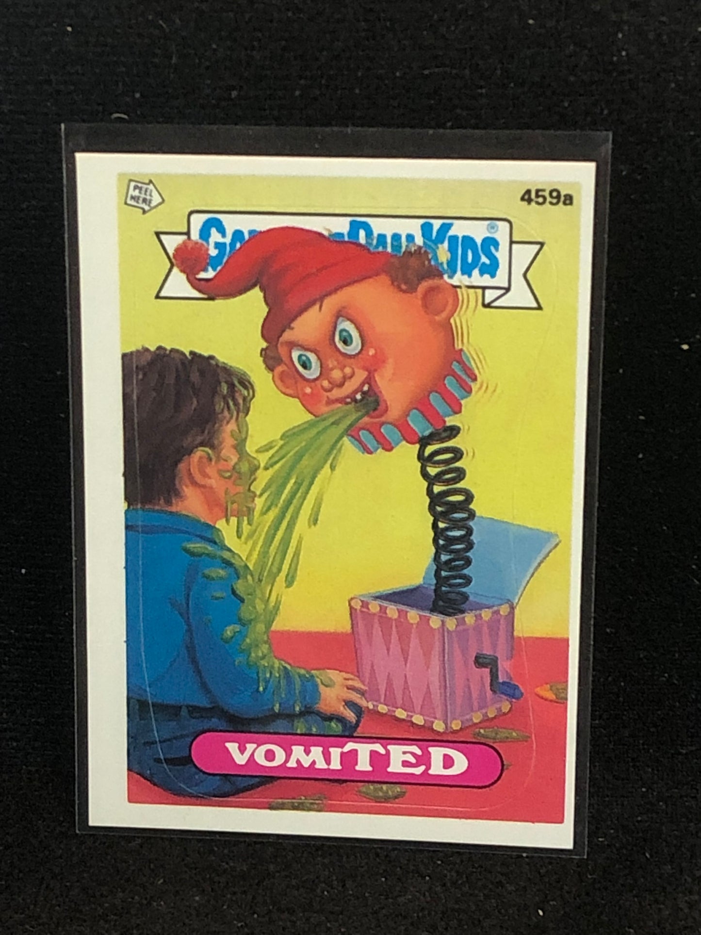 Garbage Pail Kids Original Series 11 (os11) 459a Vomi Ted