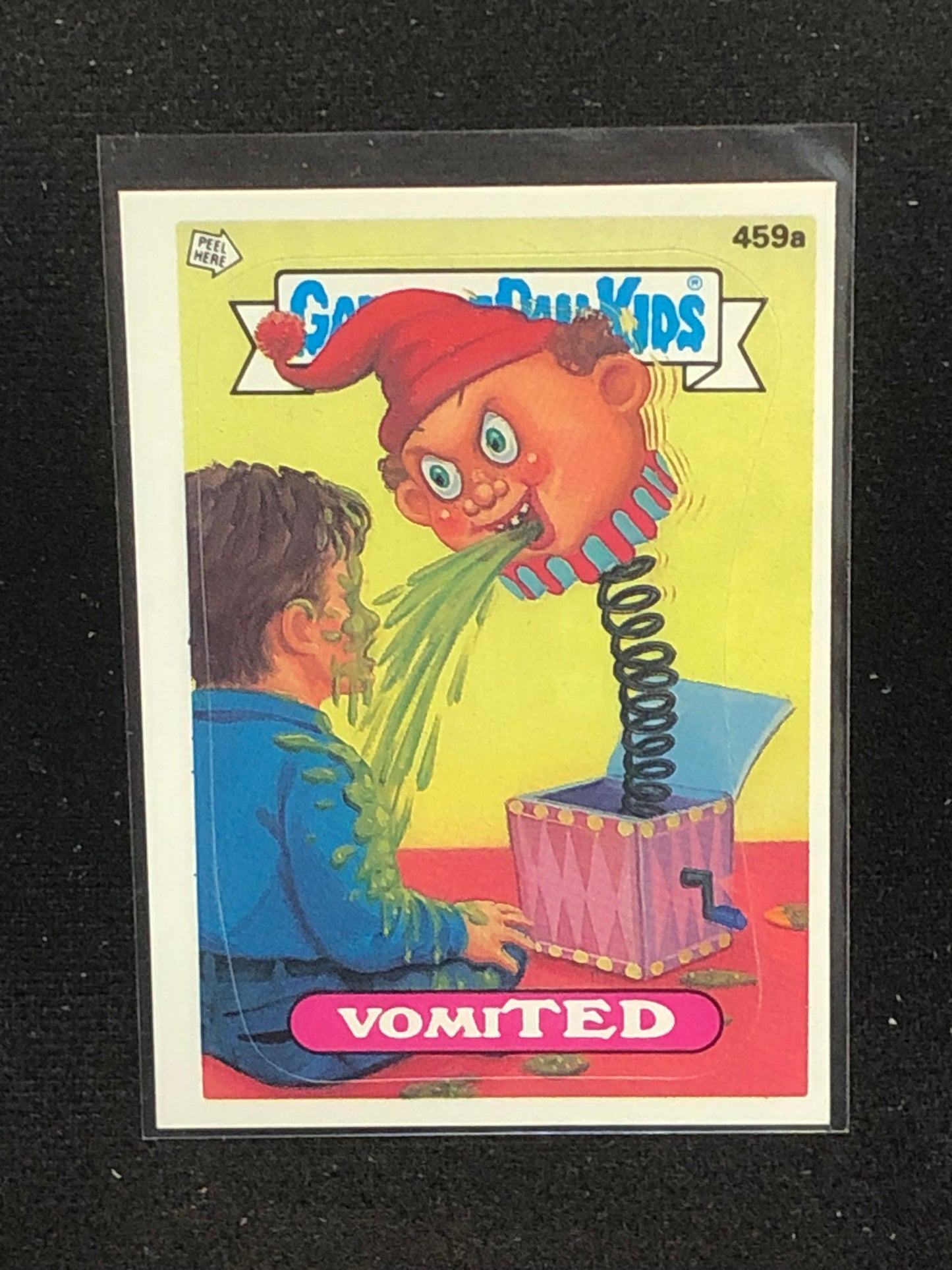 Garbage Pail Kids Original Series 11 (os11) 459a Vomi Ted