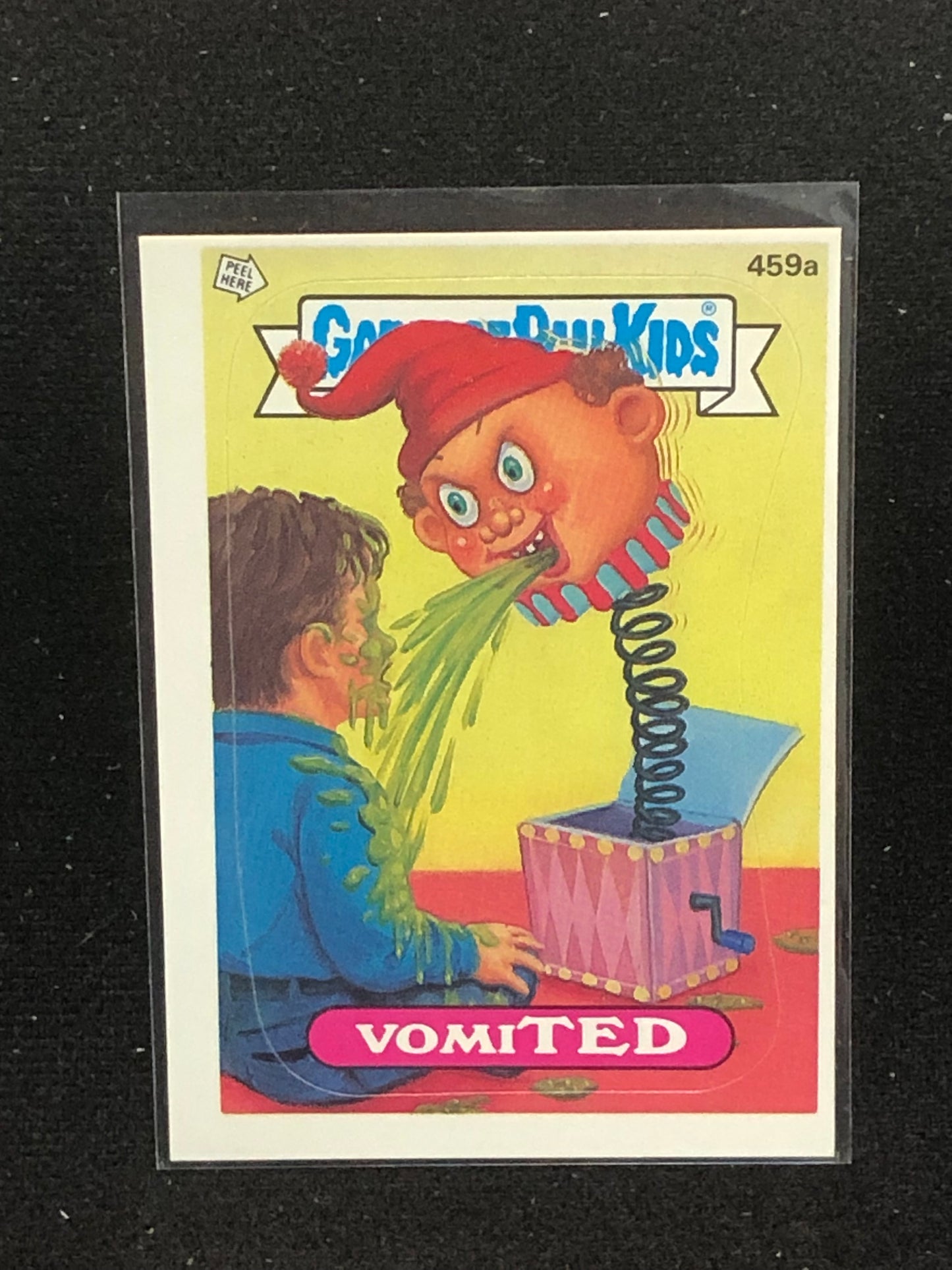 Garbage Pail Kids Original Series 11 (os11) 459a Vomi Ted