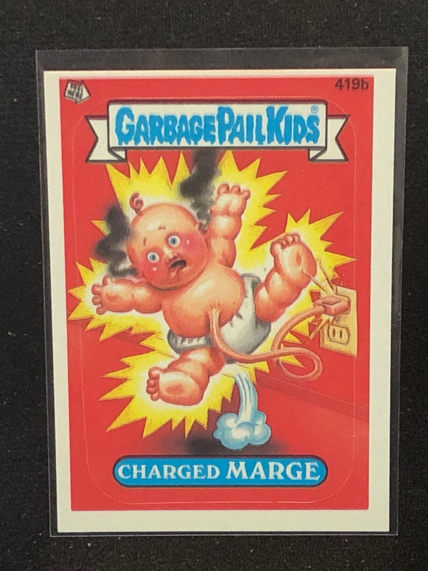 Garbage Pail Kids Original Series 11 (os11) 419b Charged Marge