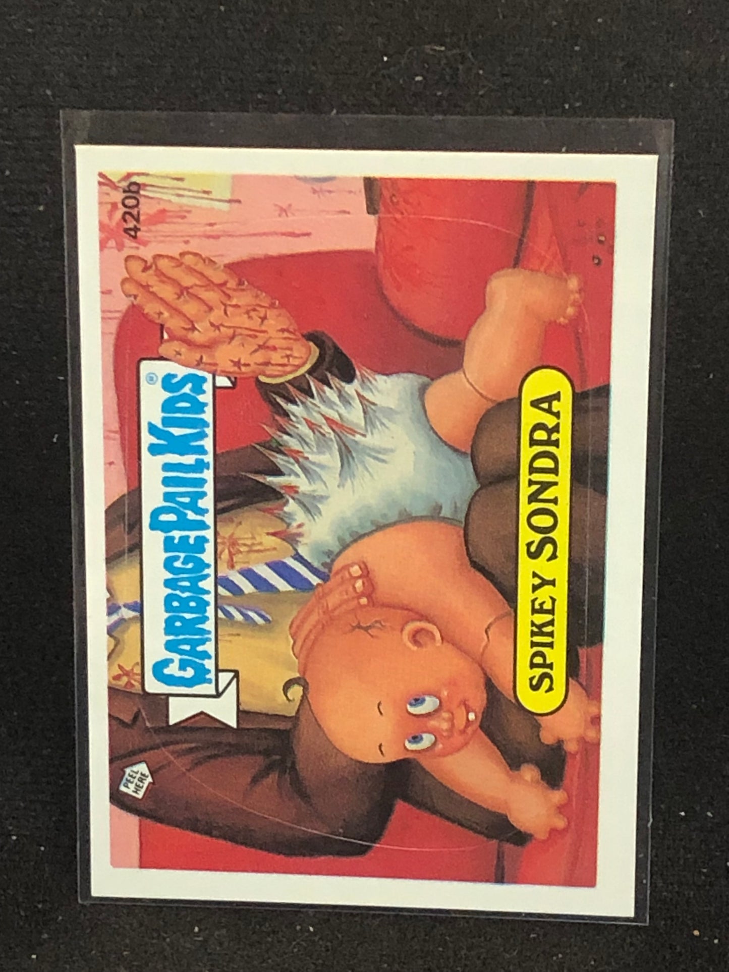 Garbage Pail Kids Original Series 11 (os11) 420b Spikey Sondra