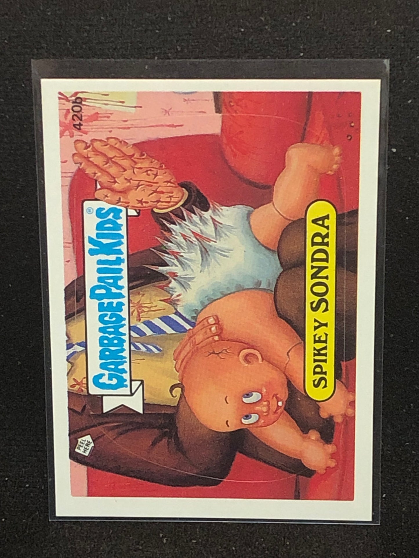 Garbage Pail Kids Original Series 11 (os11) 420b Spikey Sondra