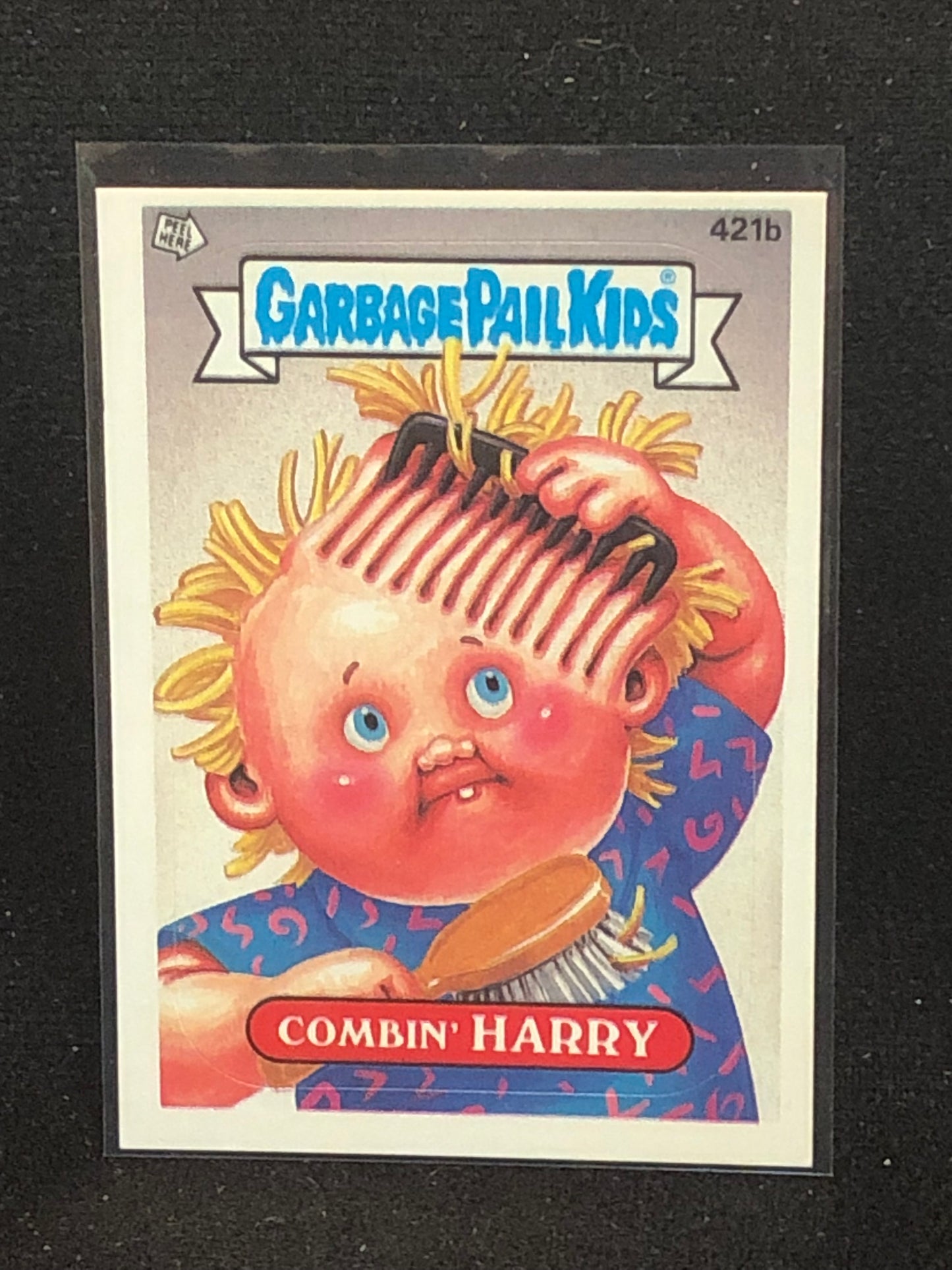 Garbage Pail Kids Original Series 11 (os11) 421b Combin Harry