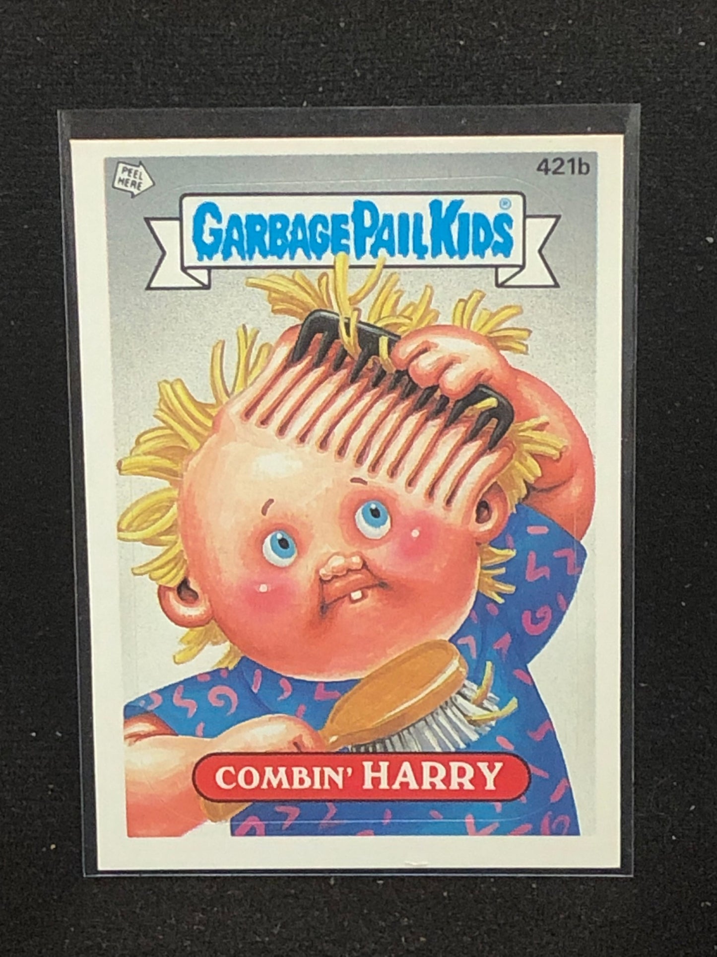 Garbage Pail Kids Original Series 11 (os11) 421b Combin Harry