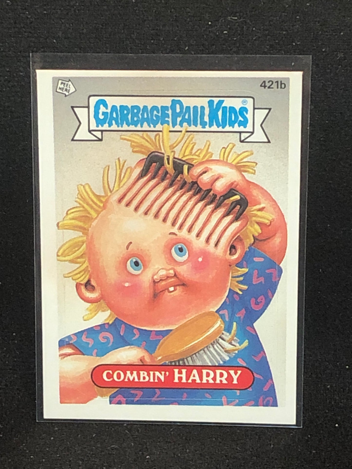 Garbage Pail Kids Original Series 11 (os11) 421b Combin Harry
