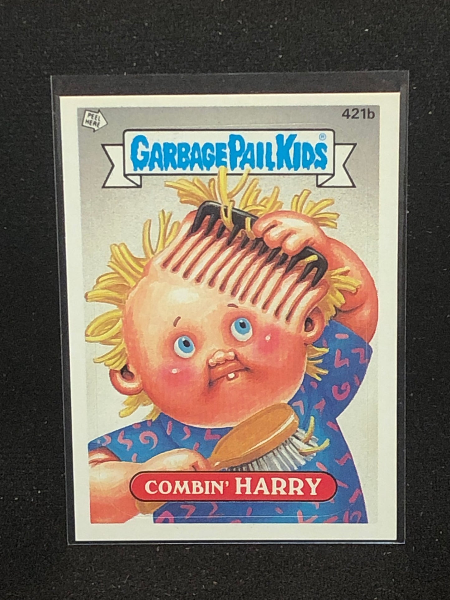 Garbage Pail Kids Original Series 11 (os11) 421b Combin Harry