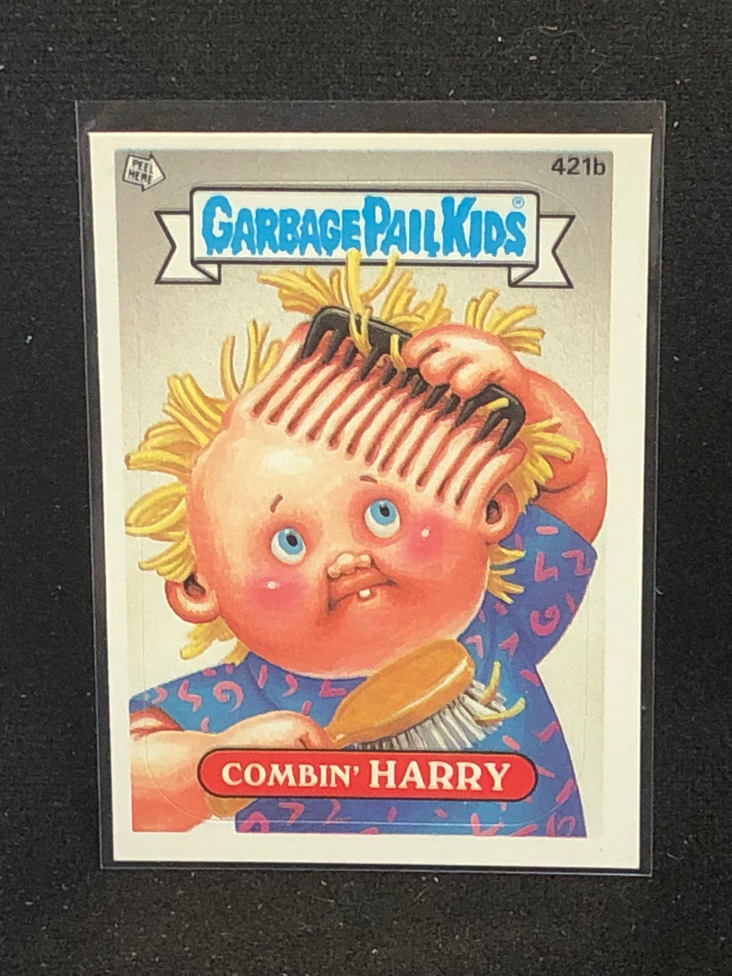 Garbage Pail Kids Original Series 11 (os11) 421b Combin Harry
