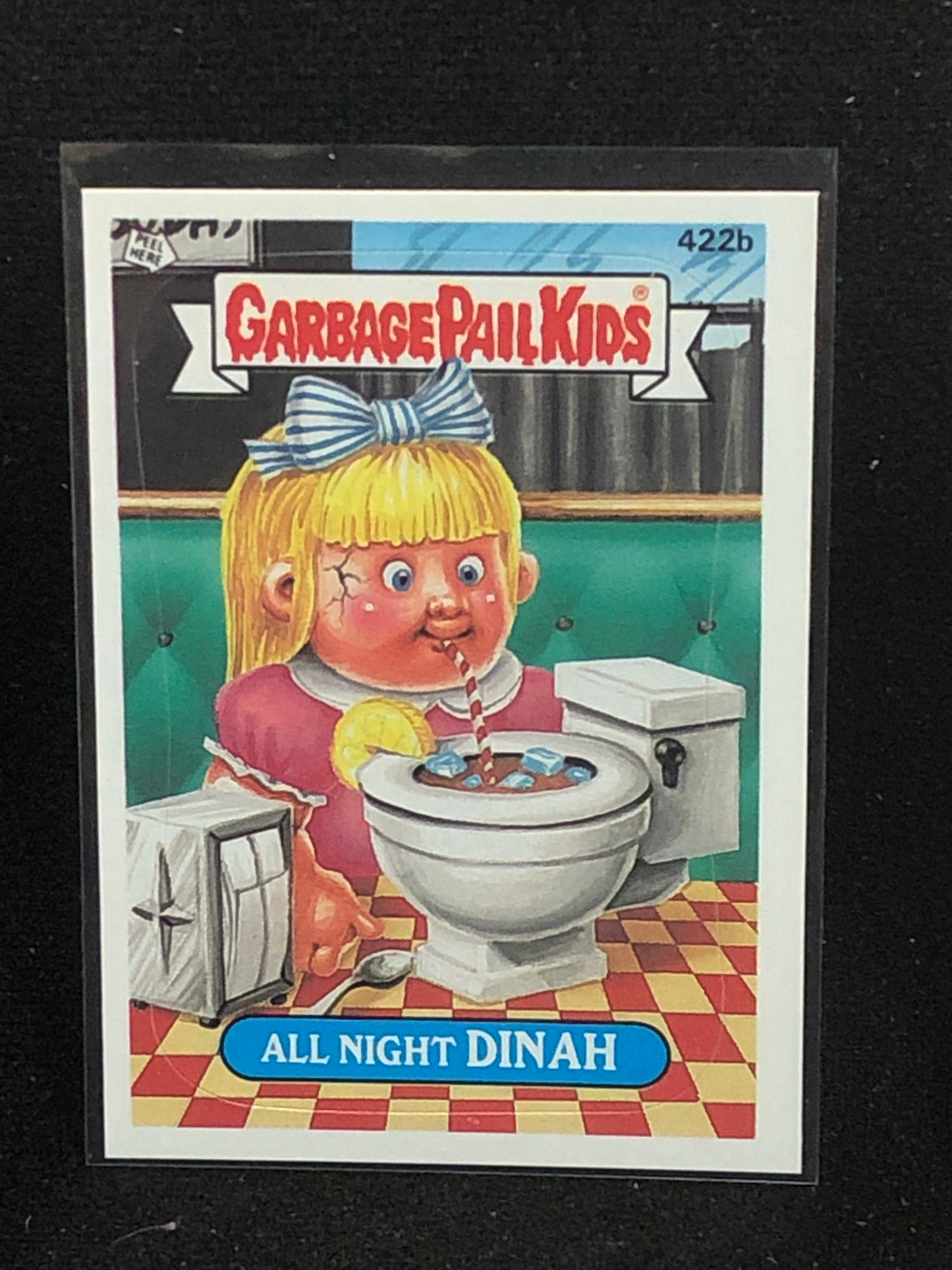 Garbage Pail Kids Original Series 11 (os11) 422b All Night Dinah