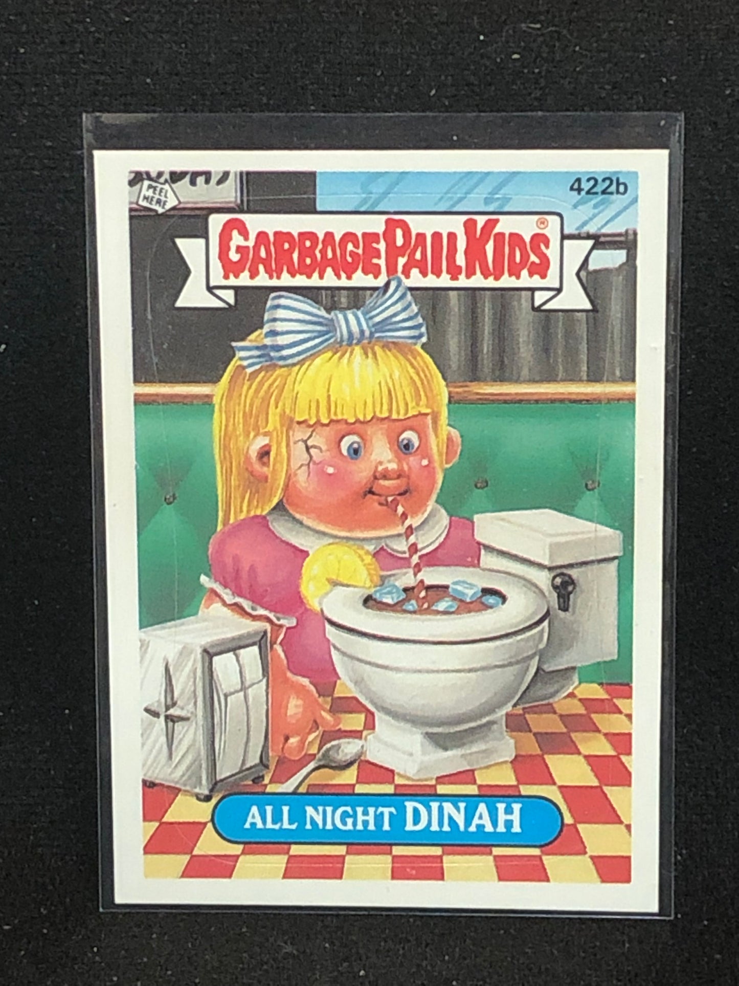 Garbage Pail Kids Original Series 11 (os11) 422b All Night Dinah