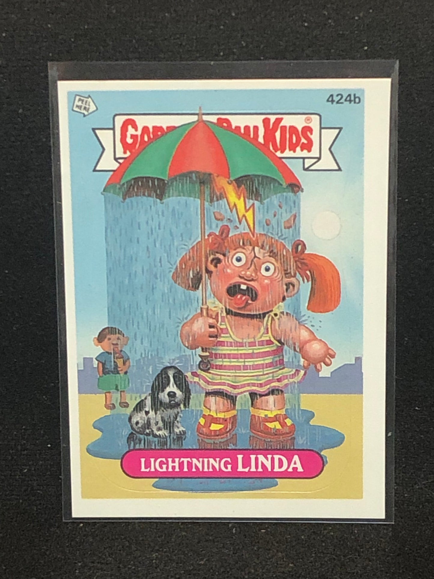 Garbage Pail Kids Original Series 11 (os11) 424b Lightning Linda