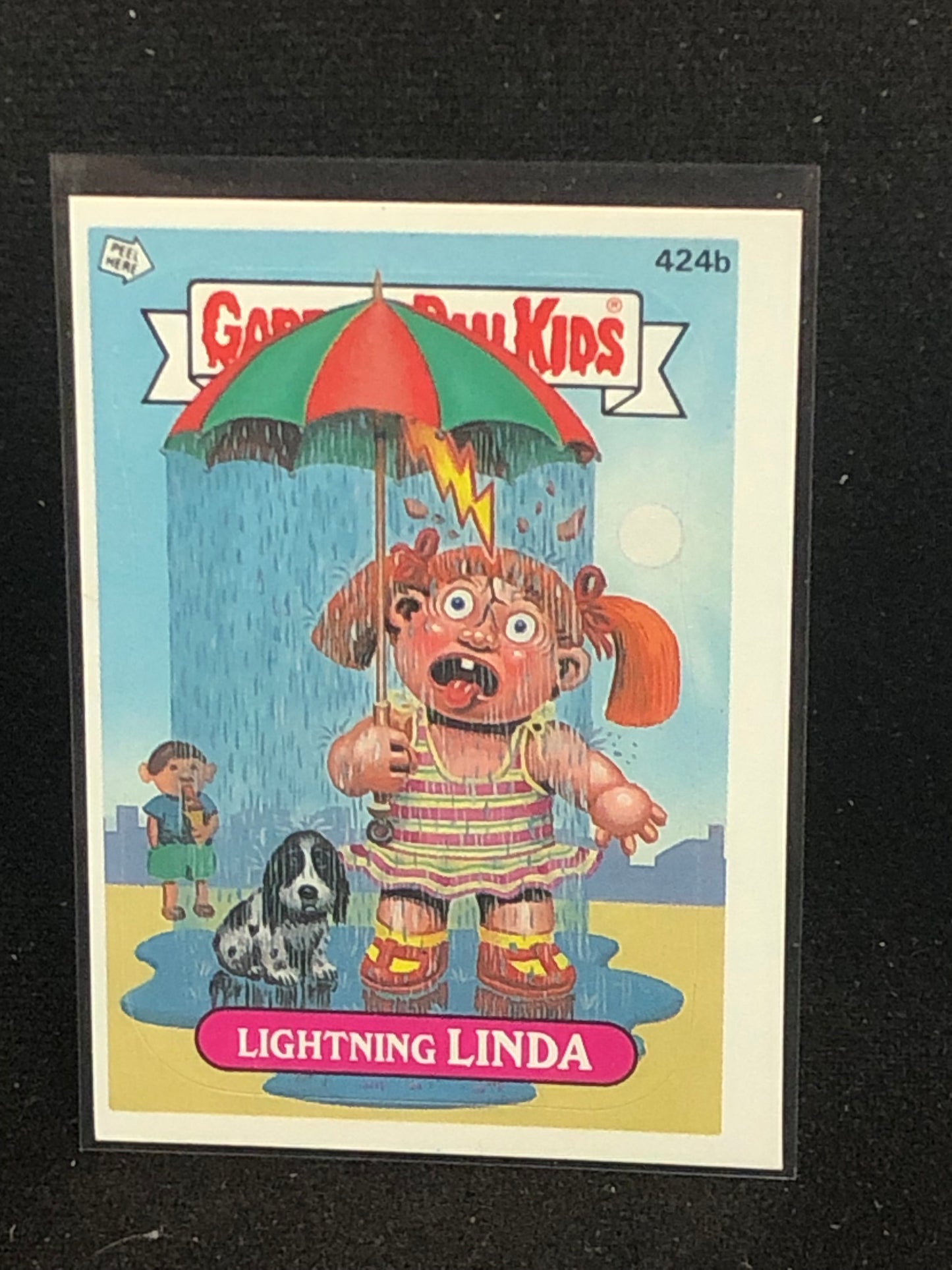 Garbage Pail Kids Original Series 11 (os11) 424b Lightning Linda