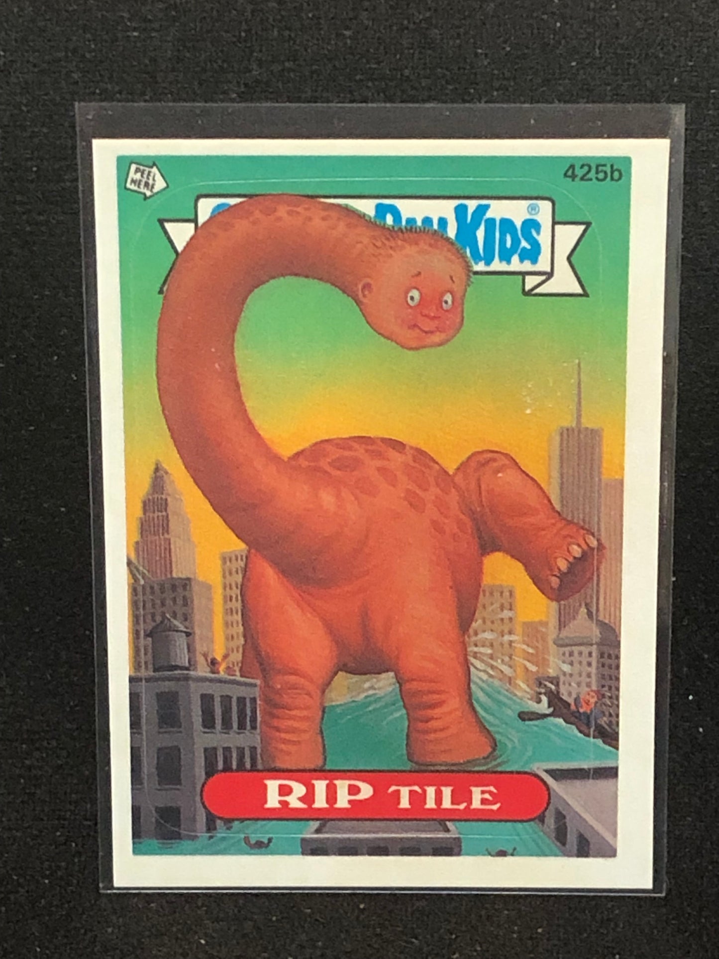 Garbage Pail Kids Original Series 11 (os11) 425b Rip Tile