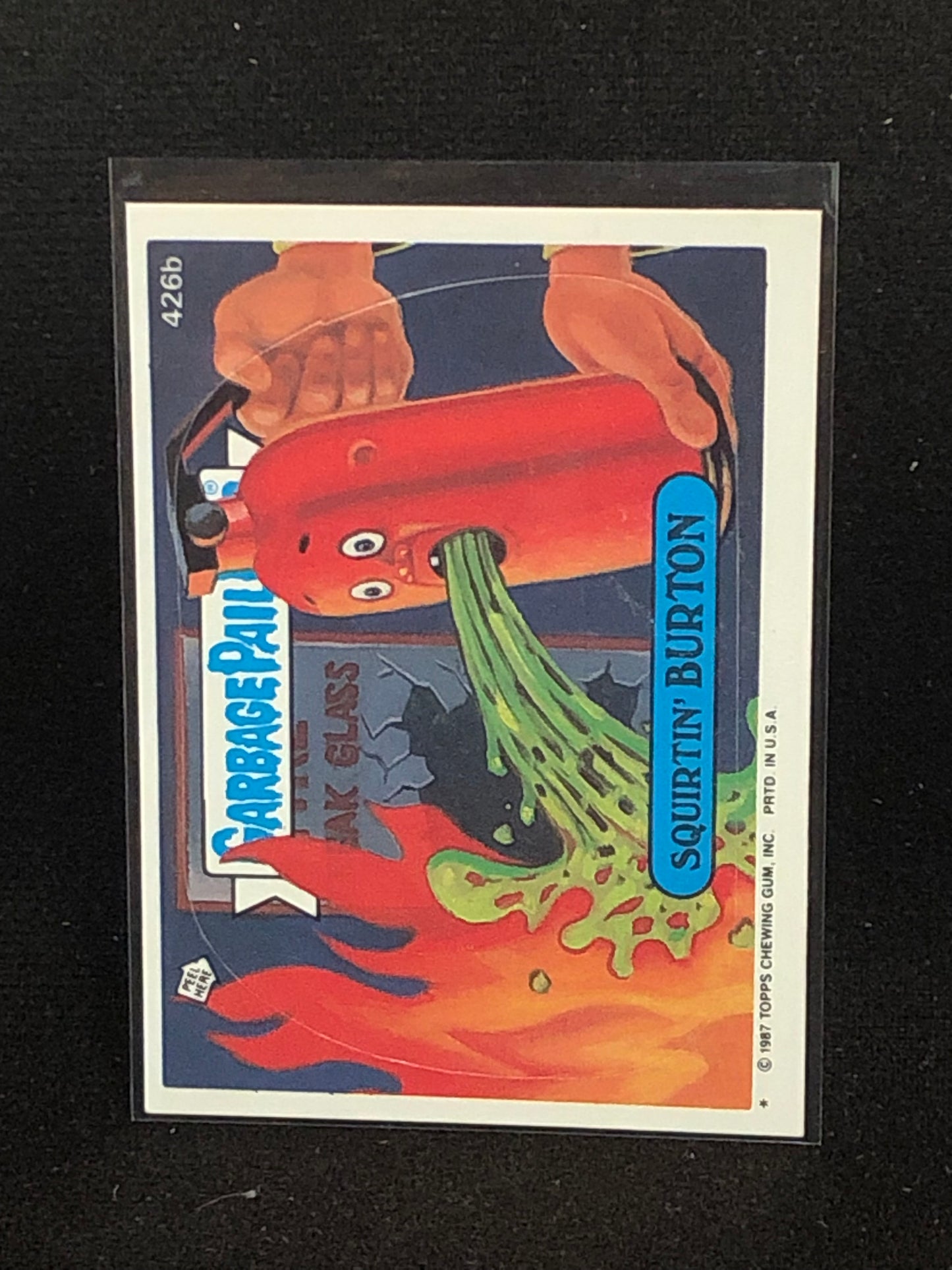 Garbage Pail Kids Original Series 11 (os11) 426b Squirtin Burton