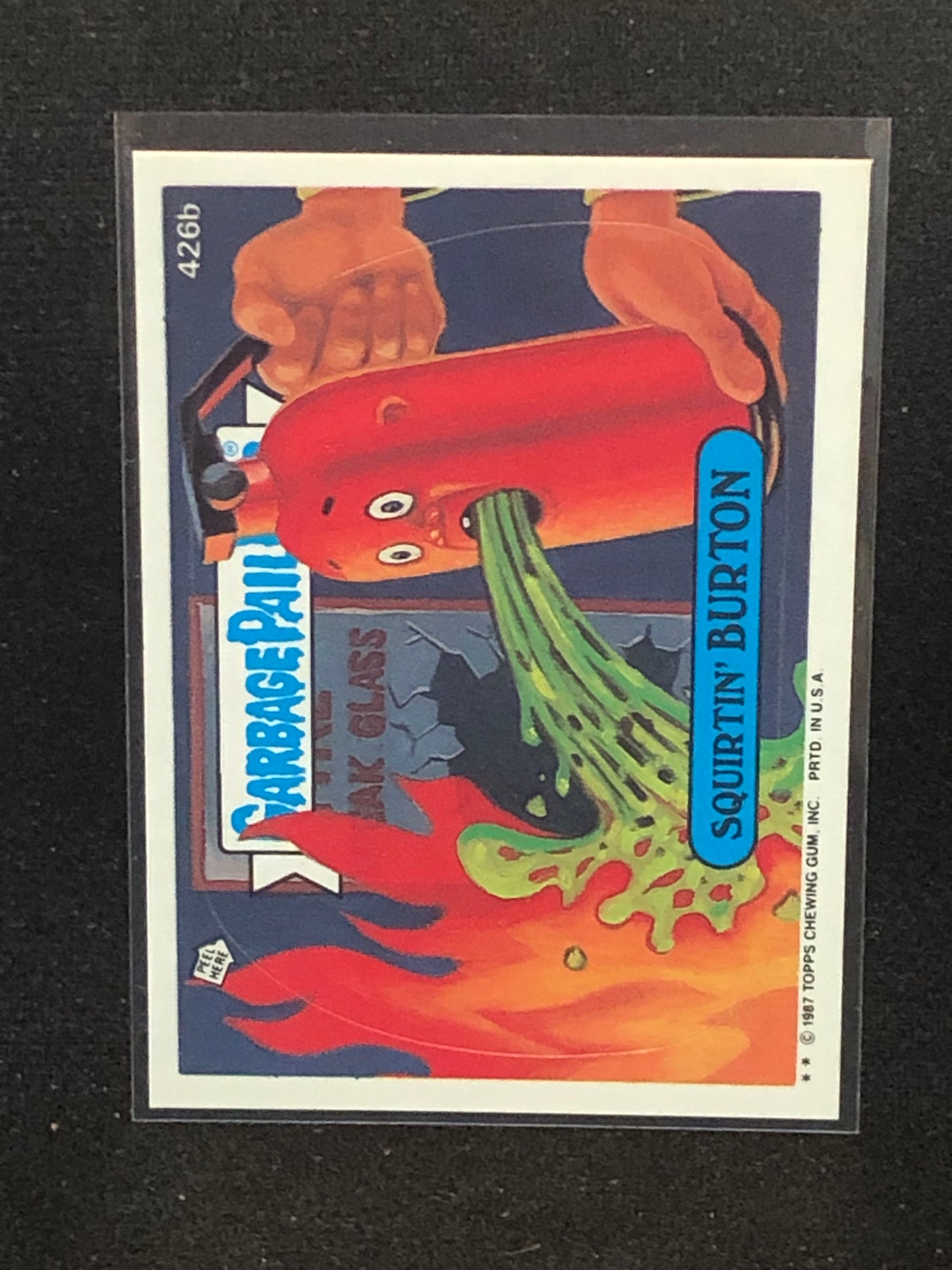 Garbage Pail Kids Original Series 11 (os11) 426b Squirtin Burton