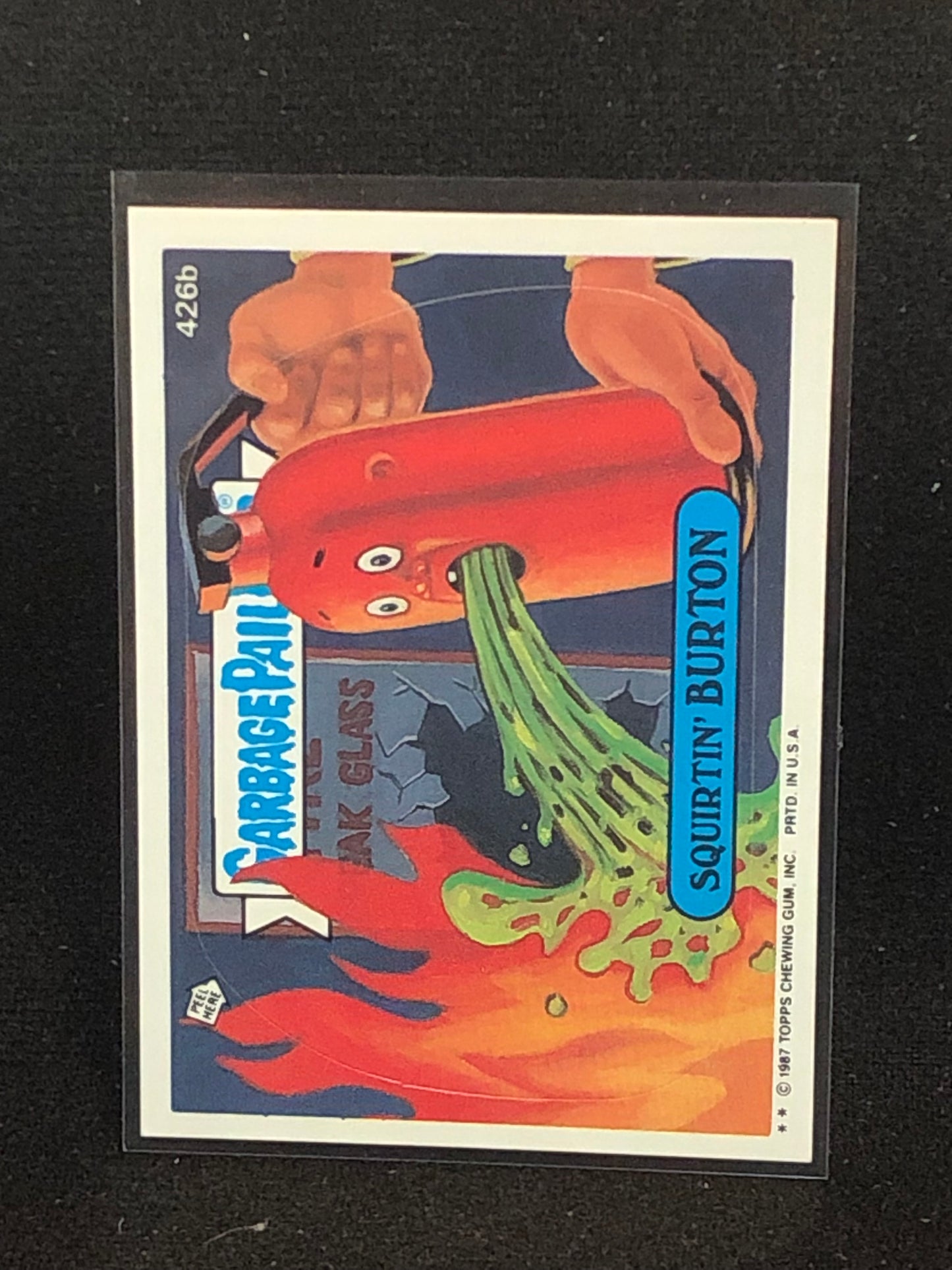 Garbage Pail Kids Original Series 11 (os11) 426b Squirtin Burton