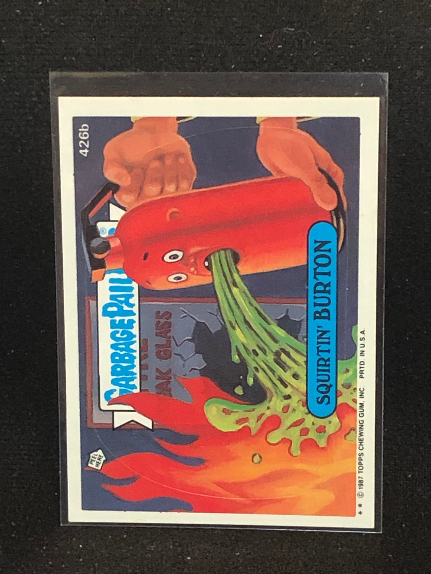 Garbage Pail Kids Original Series 11 (os11) 426b Squirtin Burton
