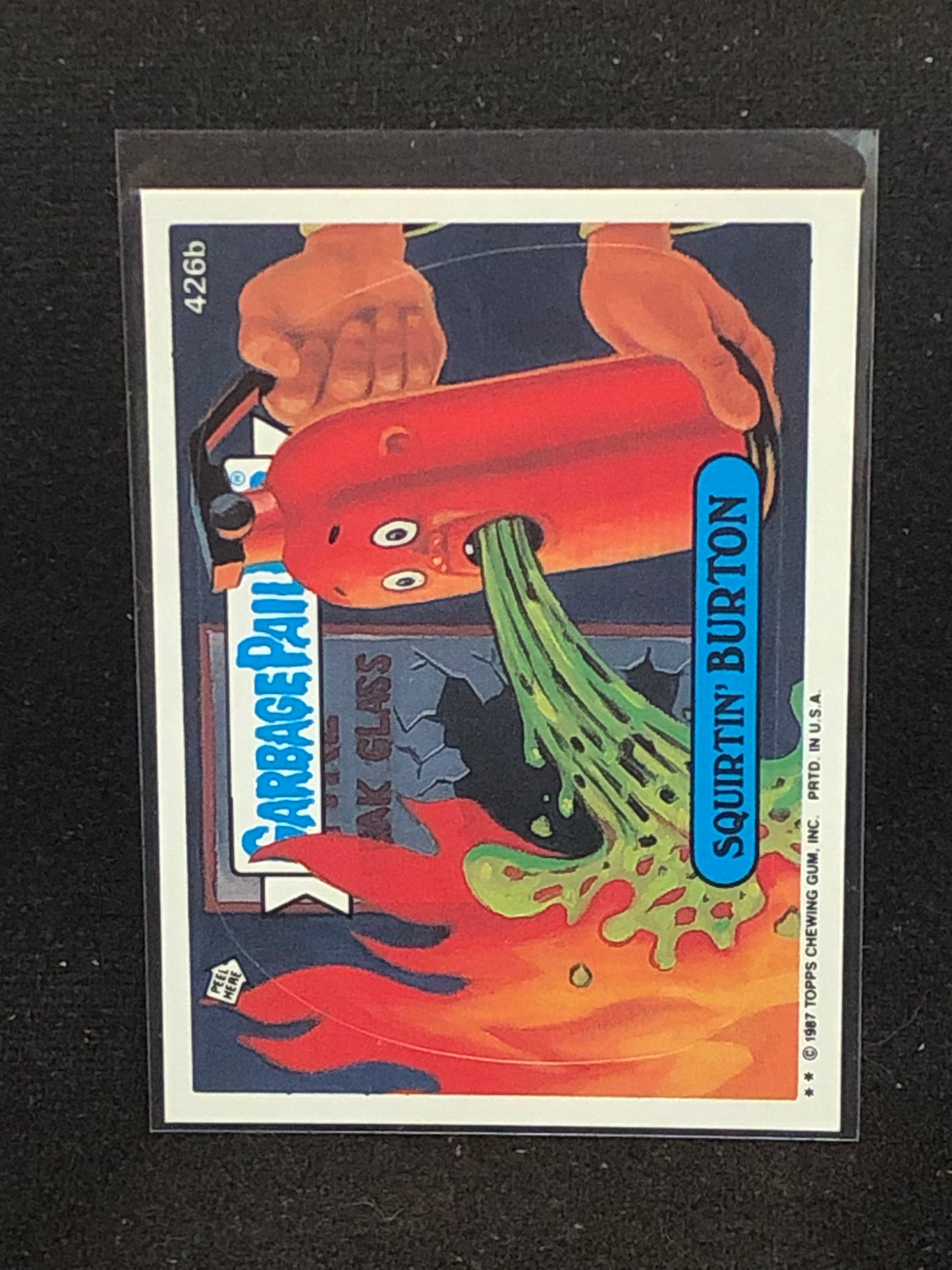 Garbage Pail Kids Original Series 11 (os11) 426b Squirtin Burton