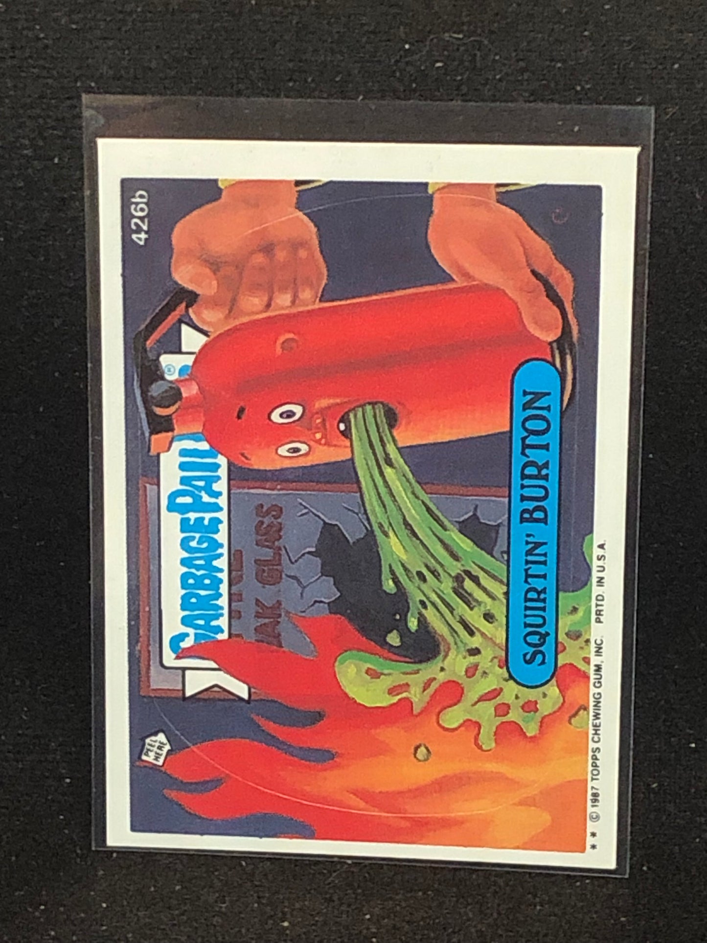 Garbage Pail Kids Original Series 11 (os11) 426b Squirtin Burton