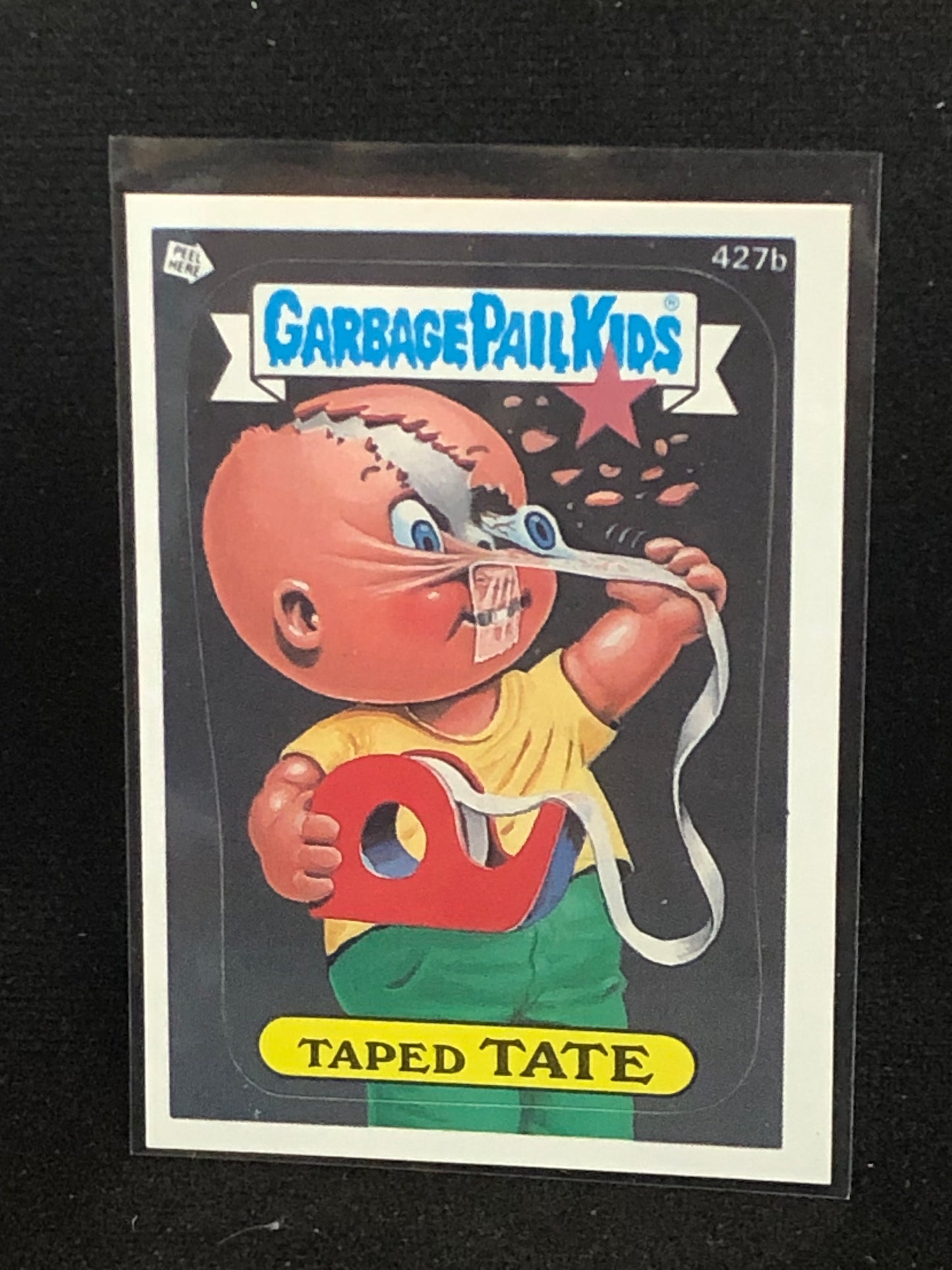 Garbage Pail Kids Original Series 11 (os11) 427b Taped Tate