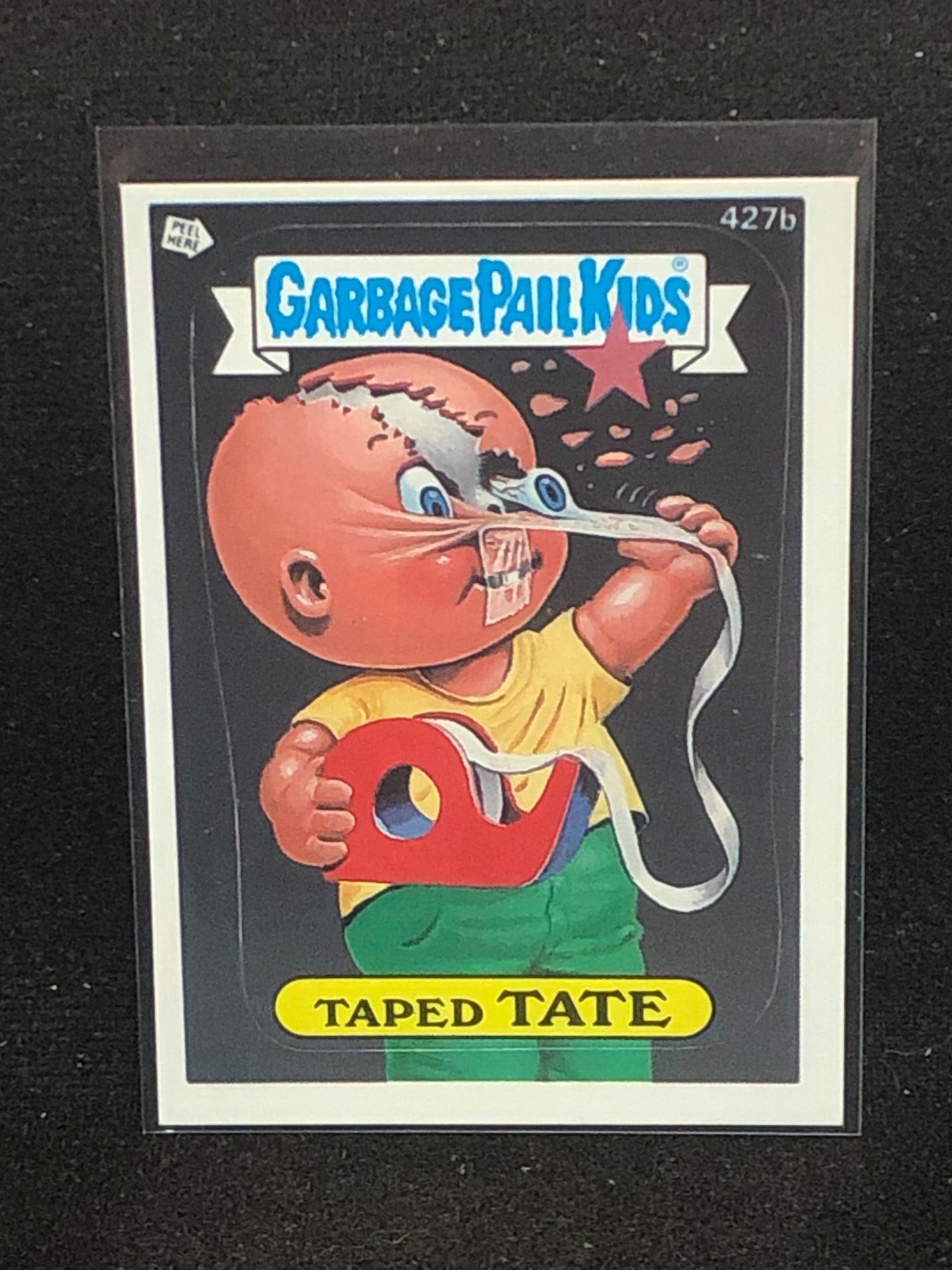 Garbage Pail Kids Original Series 11 (os11) 427b Taped Tate