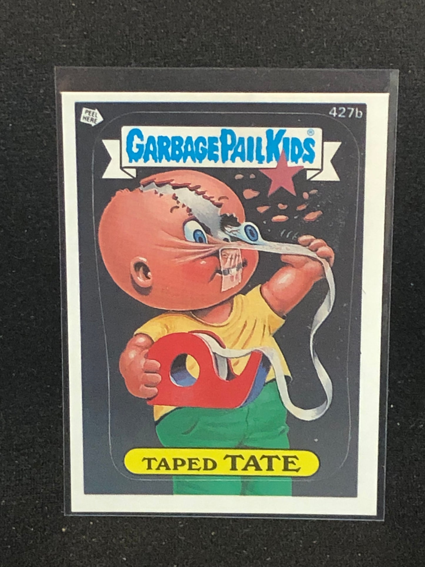Garbage Pail Kids Original Series 11 (os11) 427b Taped Tate