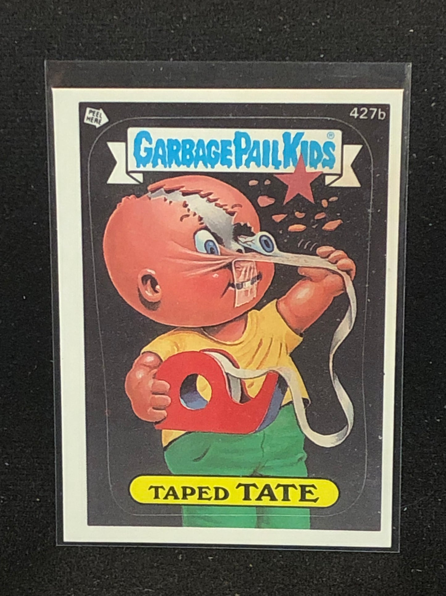 Garbage Pail Kids Original Series 11 (os11) 427b Taped Tate