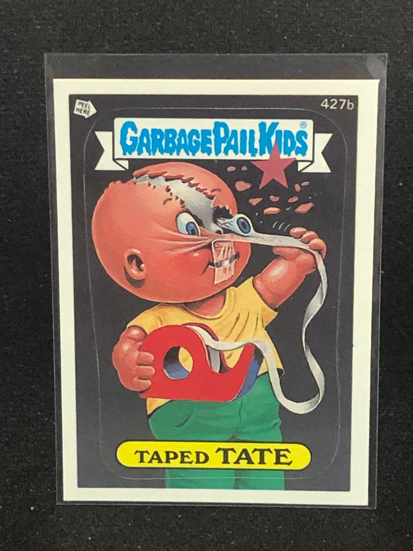 Garbage Pail Kids Original Series 11 (os11) 427b Taped Tate