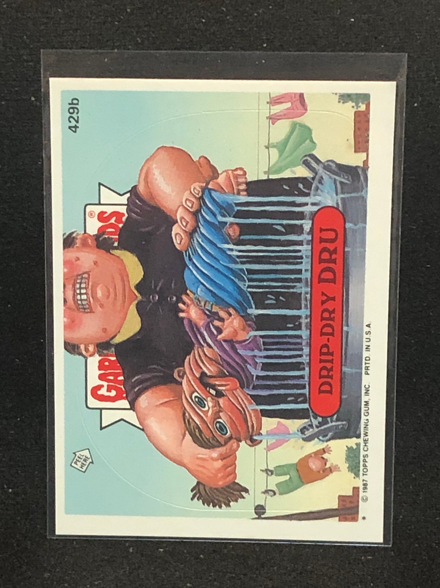Garbage Pail Kids Original Series 11 (os11) 429b Drip Dry Dru