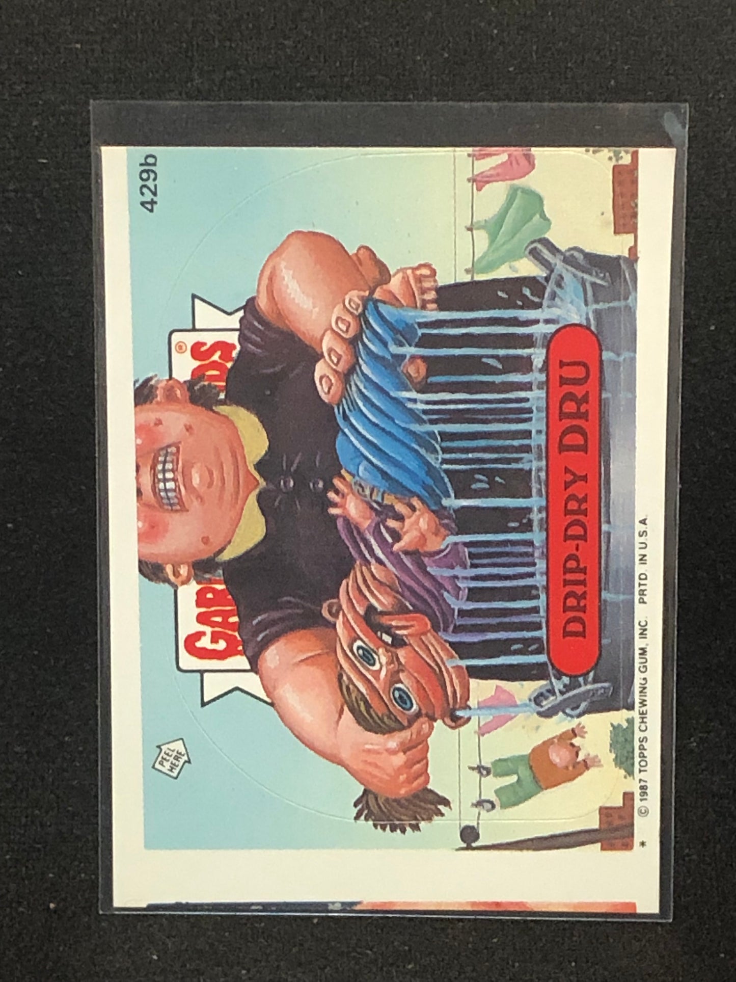 Garbage Pail Kids Original Series 11 (os11) 429b Drip Dry Dru
