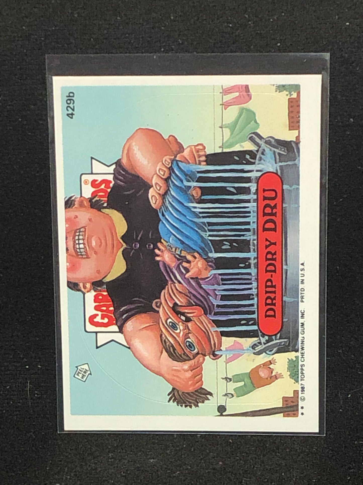 Garbage Pail Kids Original Series 11 (os11) 429b Drip Dry Dru
