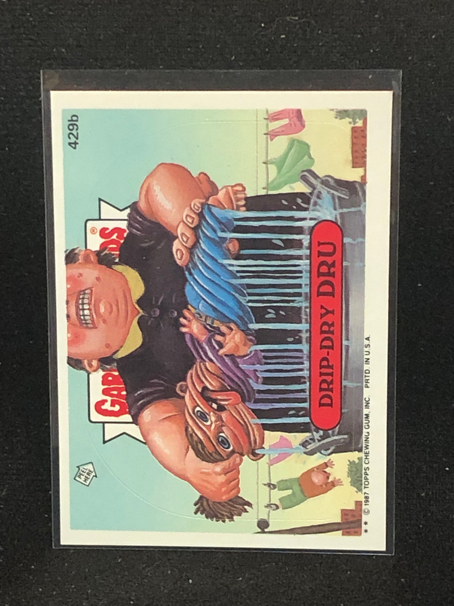 Garbage Pail Kids Original Series 11 (os11) 429b Drip Dry Dru