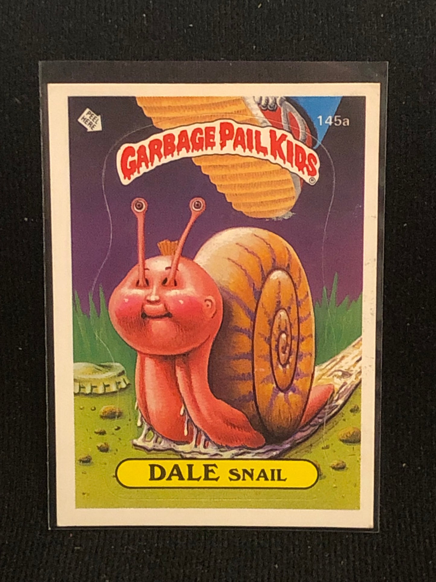 Garbage Pail Kids Original Series 4 (os4) 145a Dale Snail