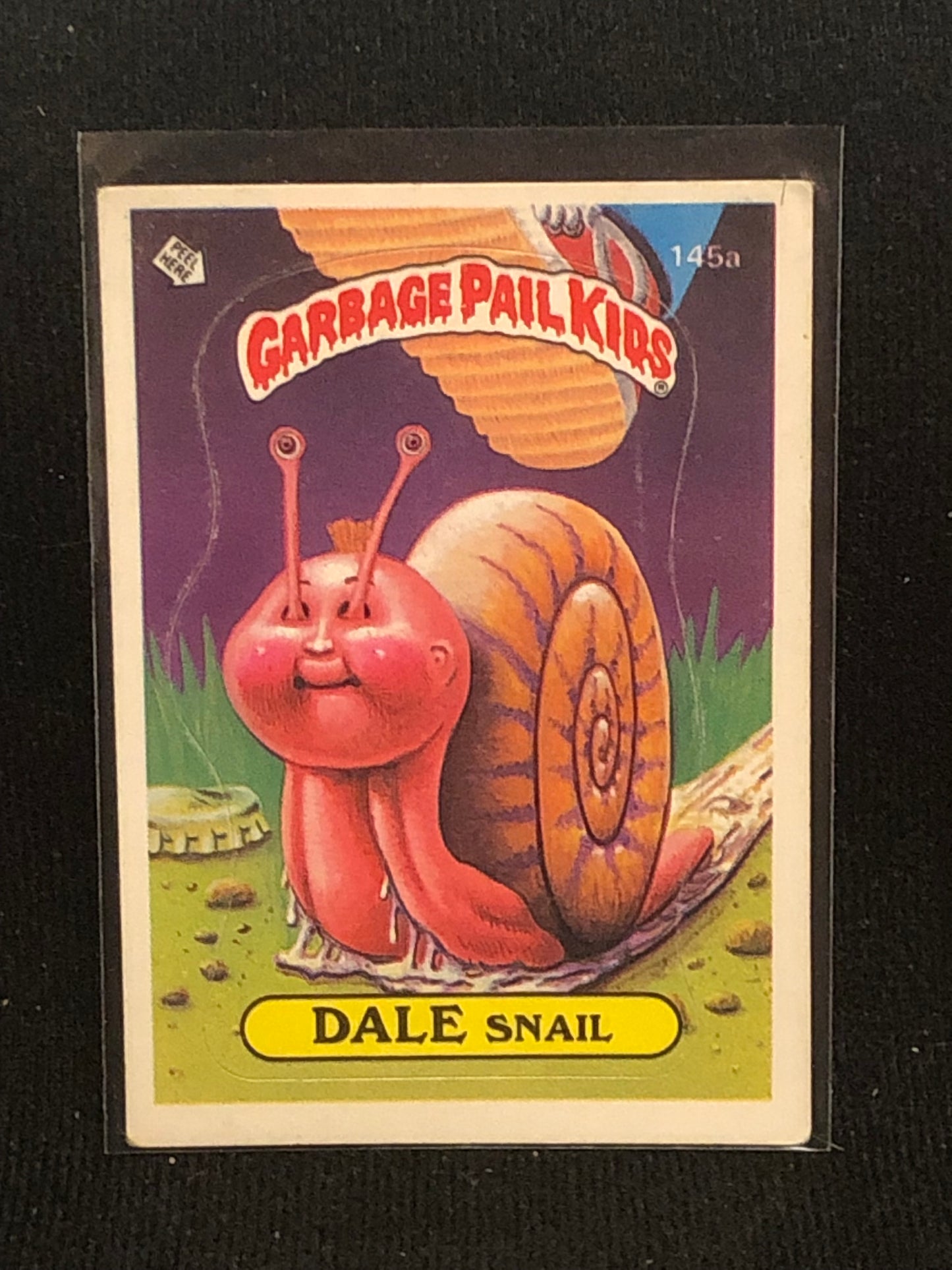 Garbage Pail Kids Original Series 4 (os4) 145a Dale Snail