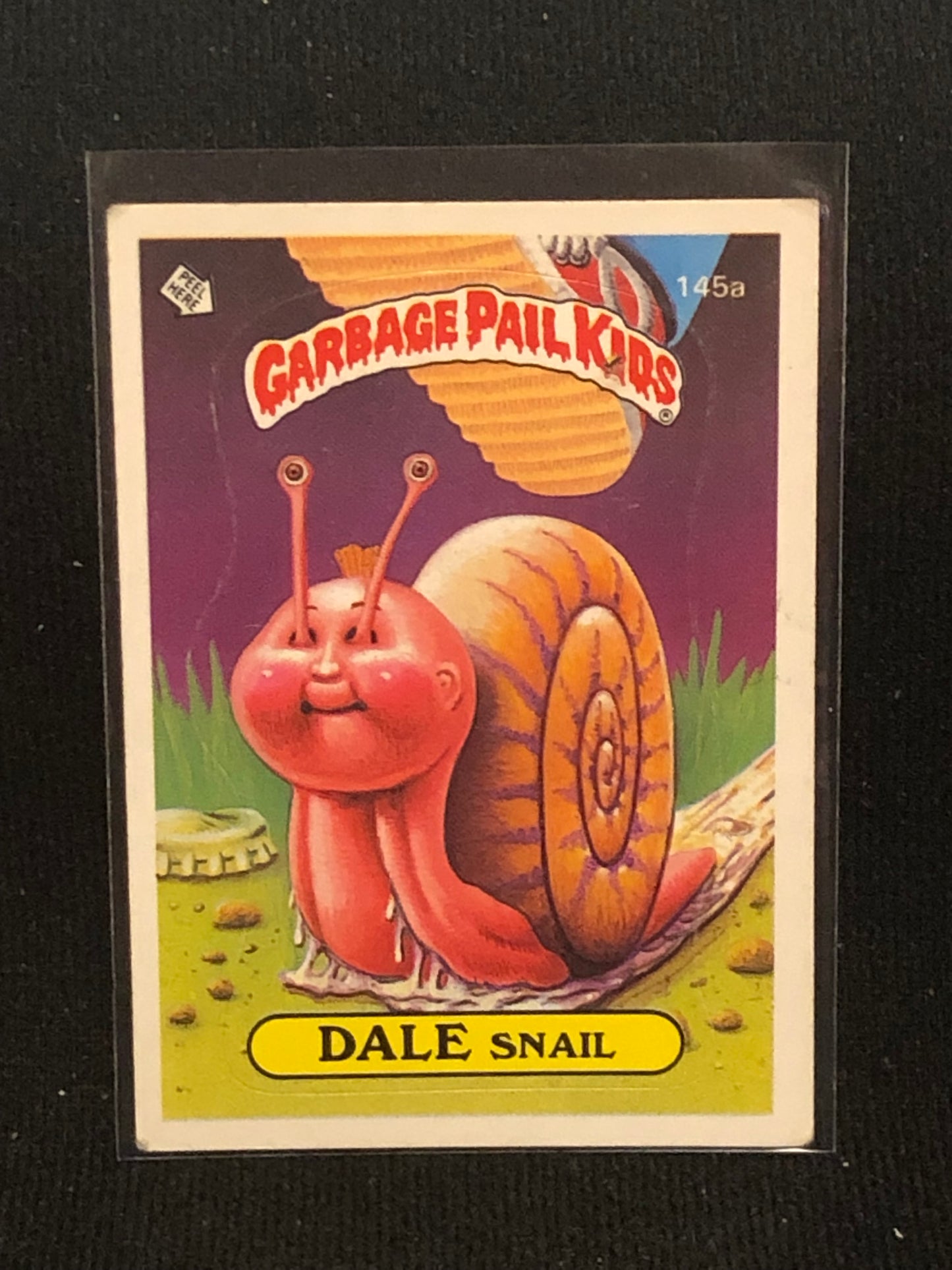 Garbage Pail Kids Original Series 4 (os4) 145a Dale Snail