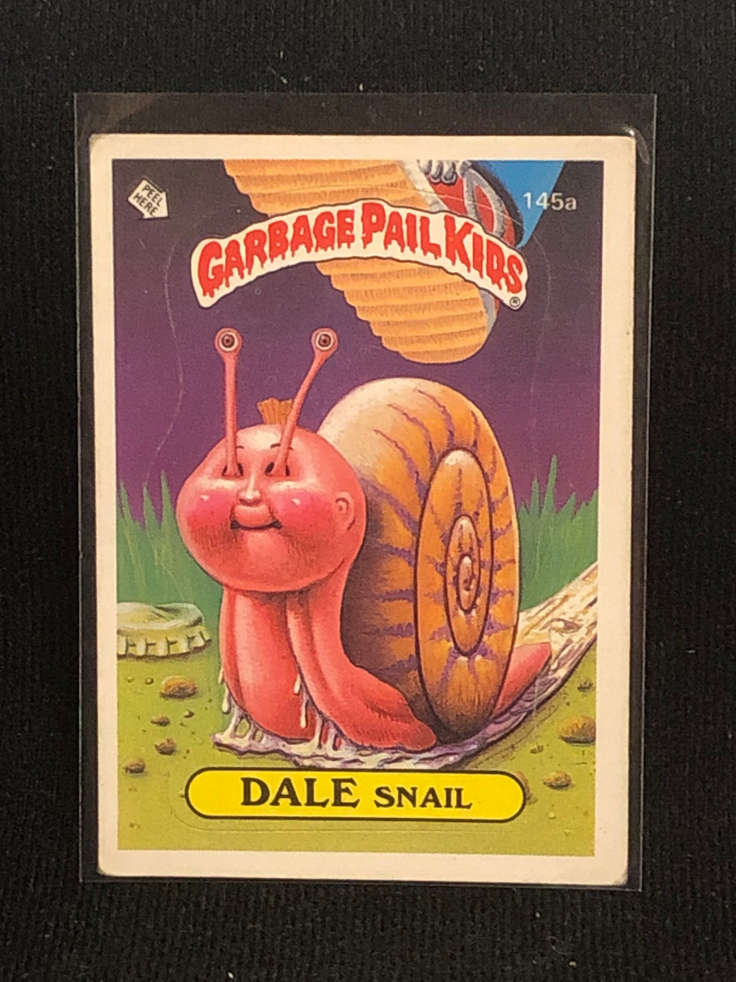 Garbage Pail Kids Original Series 4 (os4) 145a Dale Snail