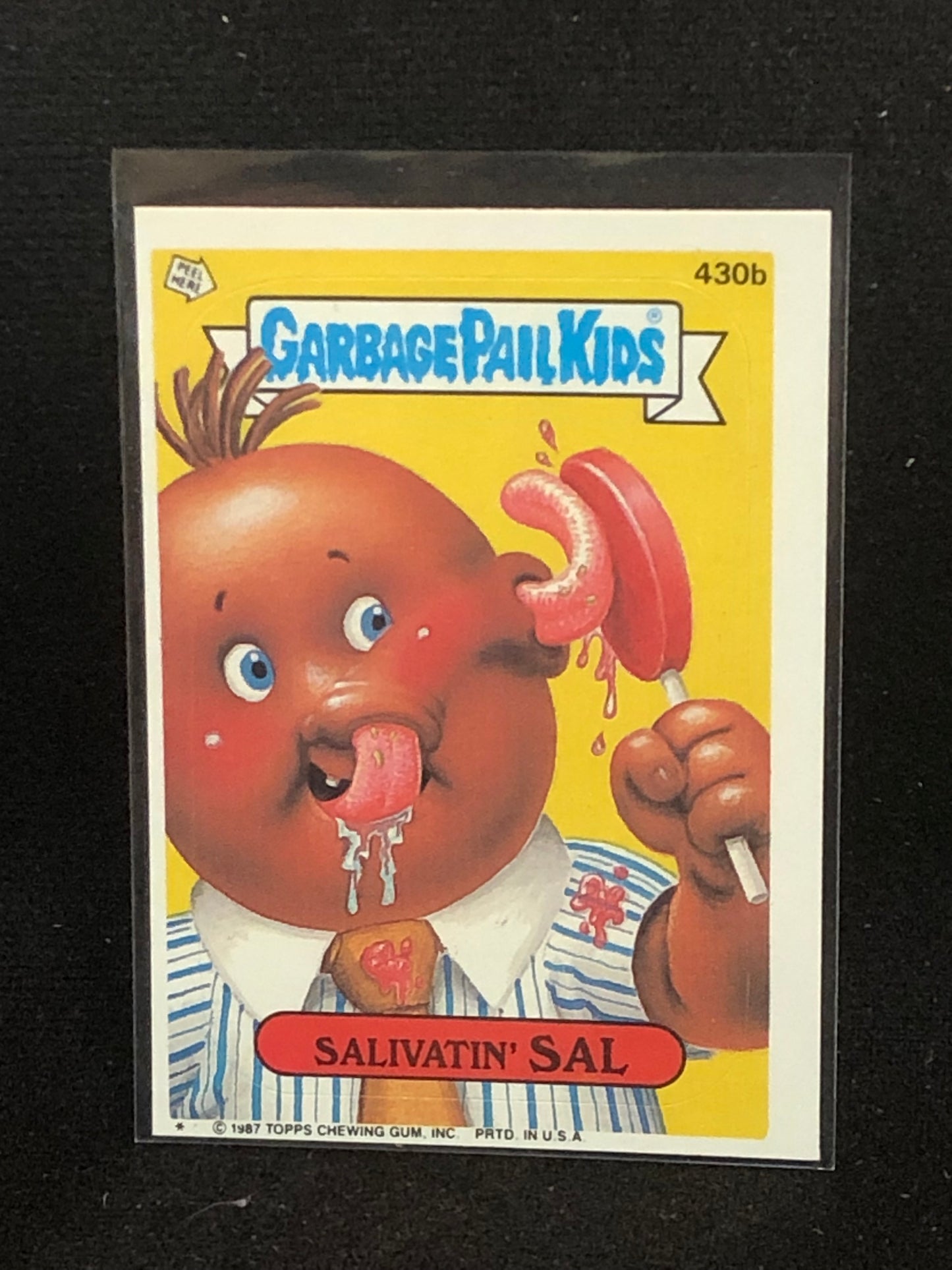 Garbage Pail Kids Original Series 11 (os11) 430b Salivatin Sal