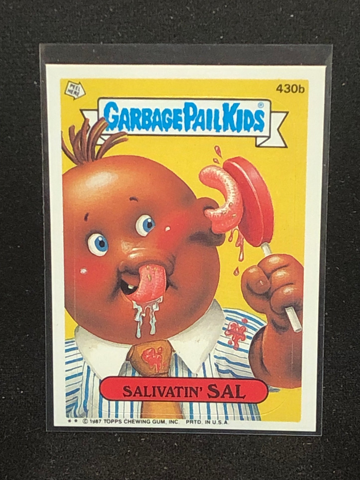 Garbage Pail Kids Original Series 11 (os11) 430b Salivatin Sal