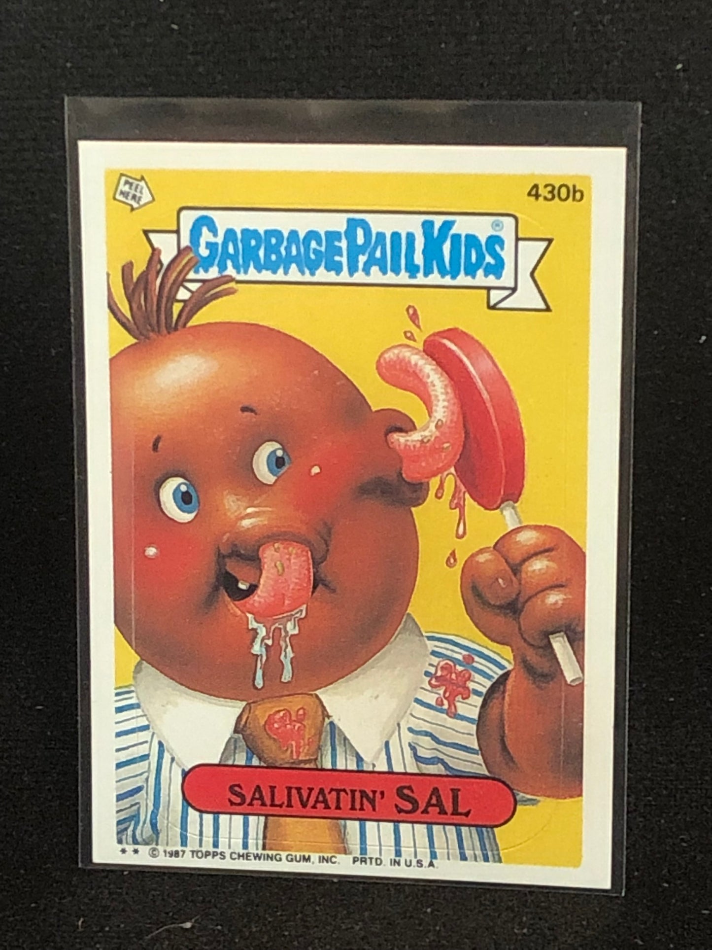 Garbage Pail Kids Original Series 11 (os11) 430b Salivatin Sal