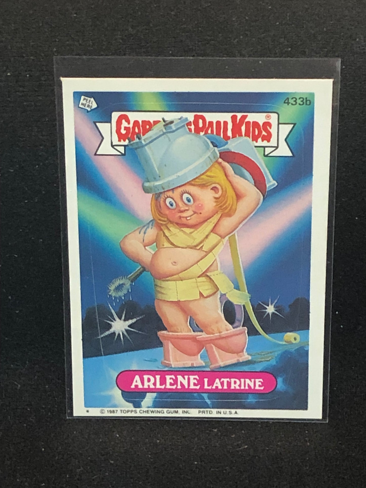 Garbage Pail Kids Original Series 11 (os11) 433b Arlene Latrine