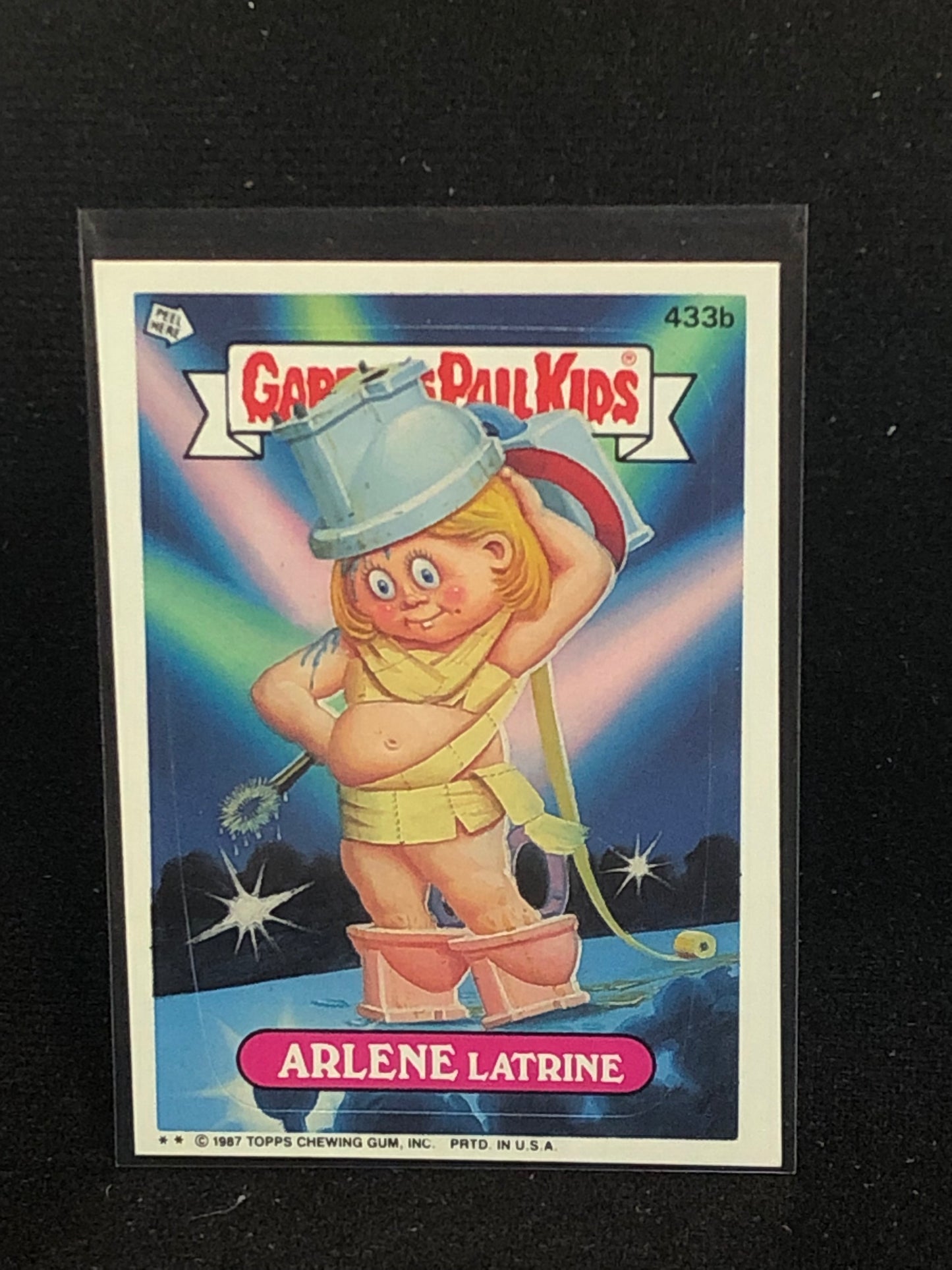 Garbage Pail Kids Original Series 11 (os11) 433b Arlene Latrine