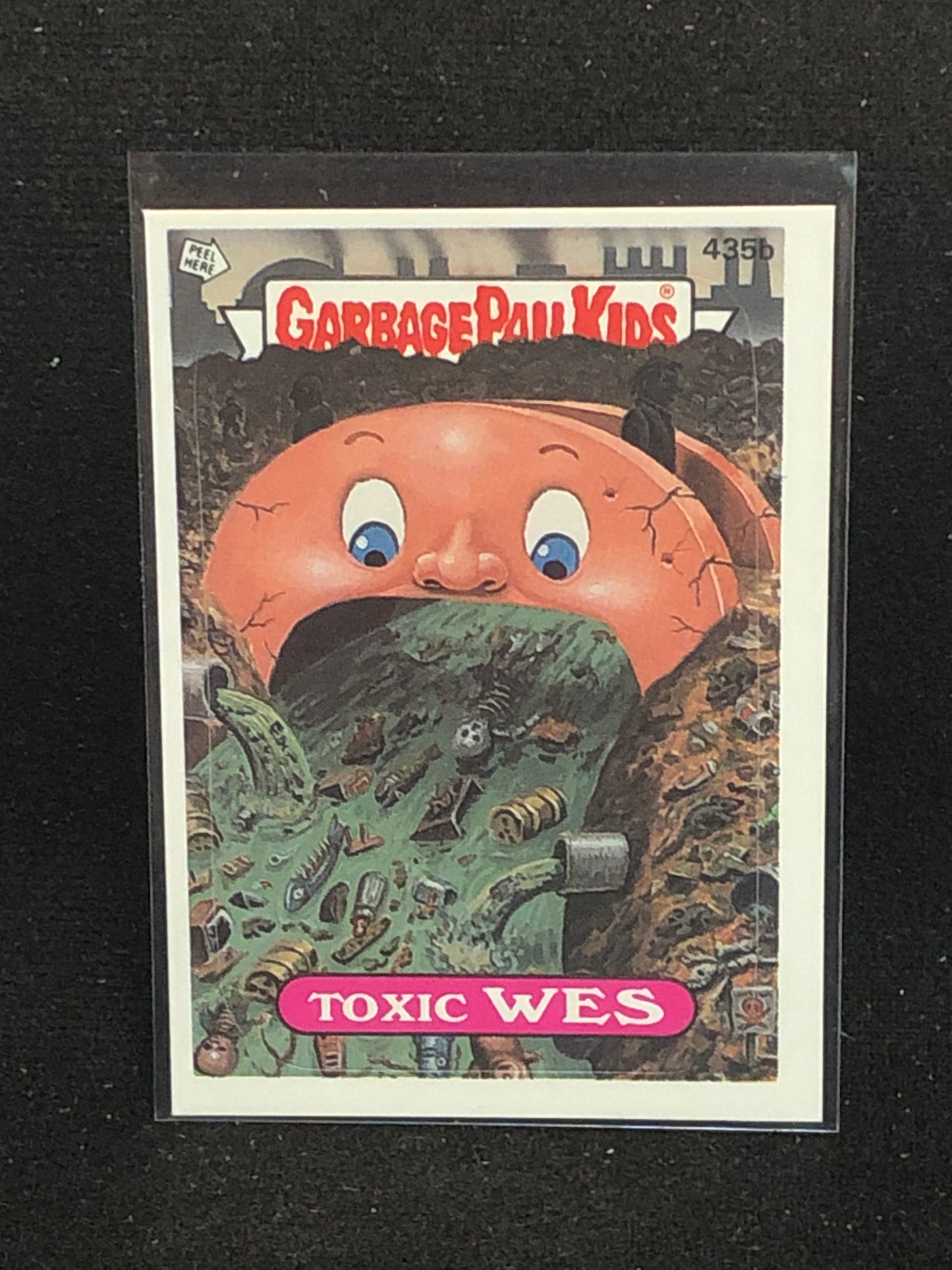 Garbage Pail Kids Original Series 11 (os11) 435b Toxic Wes