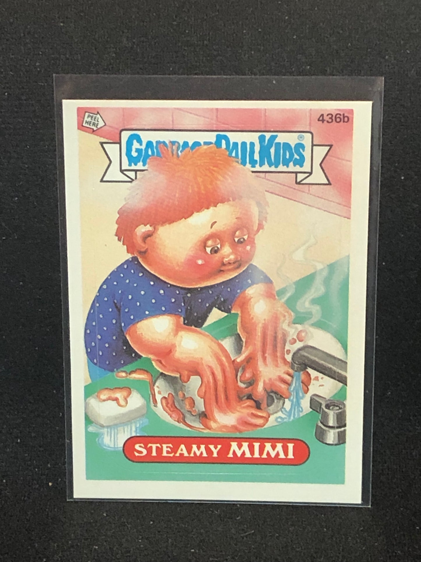 Garbage Pail Kids Original Series 11 (os11) 436b Steamy Mimi
