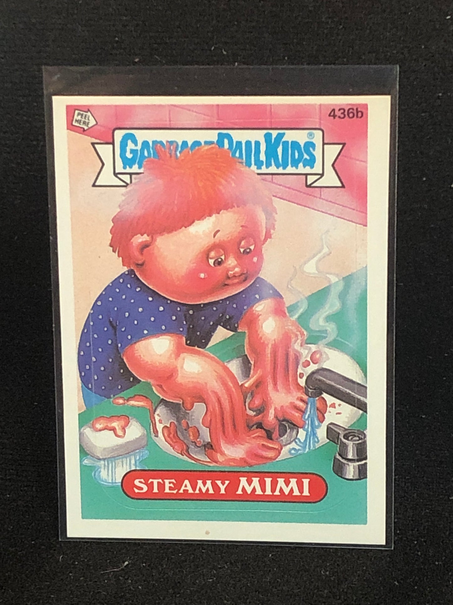 Garbage Pail Kids Original Series 11 (os11) 436b Steamy Mimi