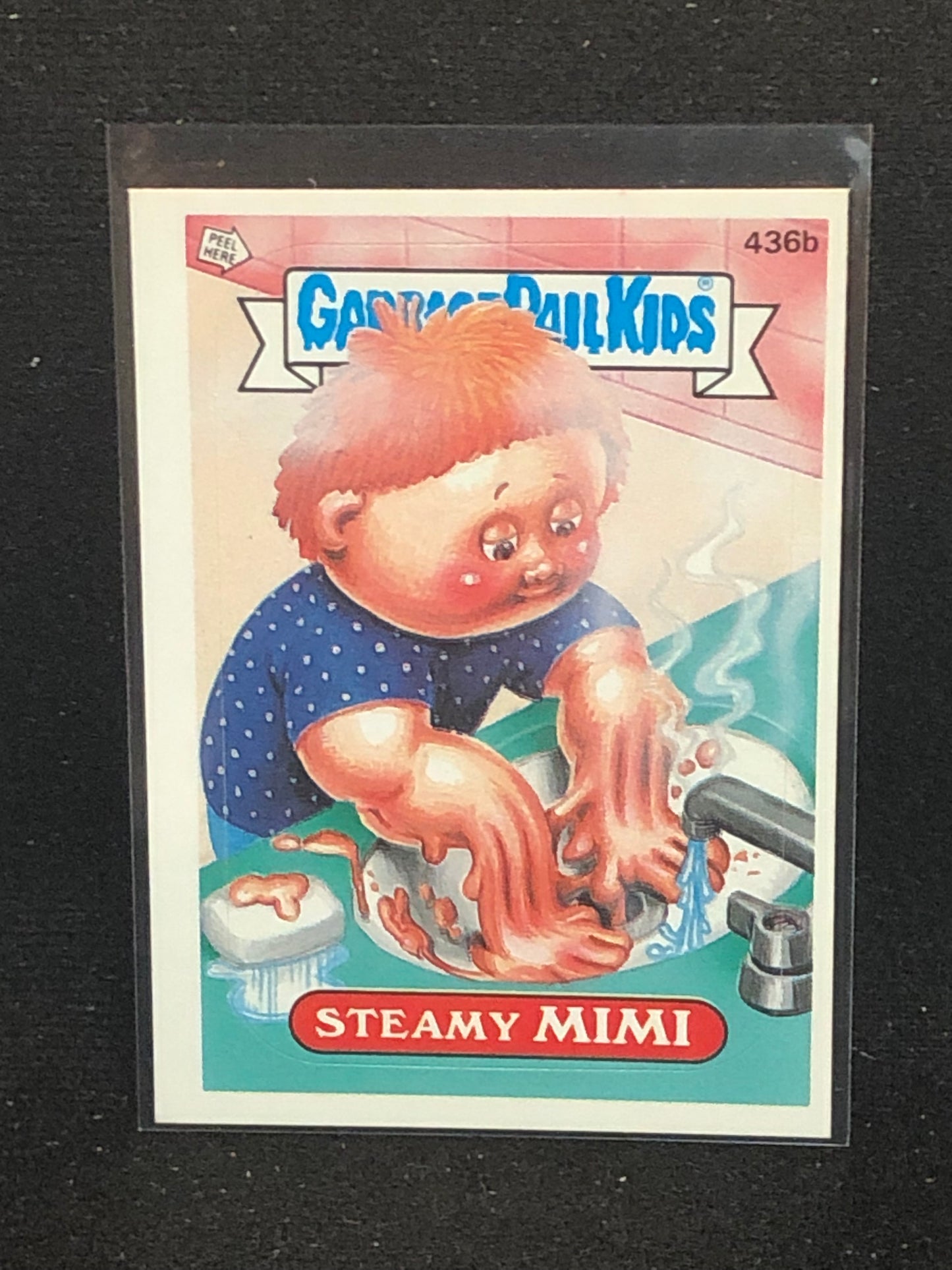 Garbage Pail Kids Original Series 11 (os11) 436b Steamy Mimi