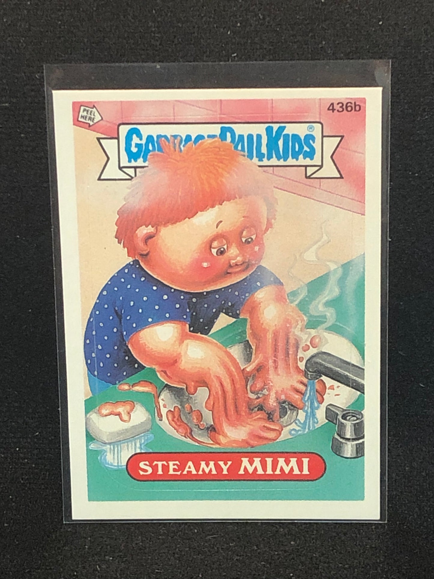 Garbage Pail Kids Original Series 11 (os11) 436b Steamy Mimi