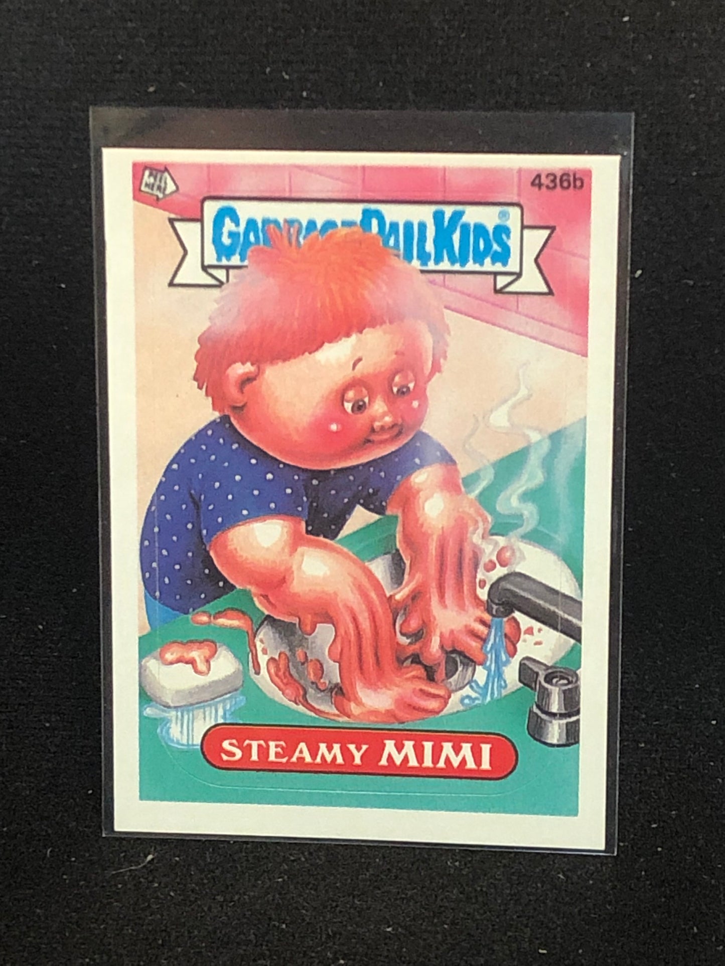 Garbage Pail Kids Original Series 11 (os11) 436b Steamy Mimi