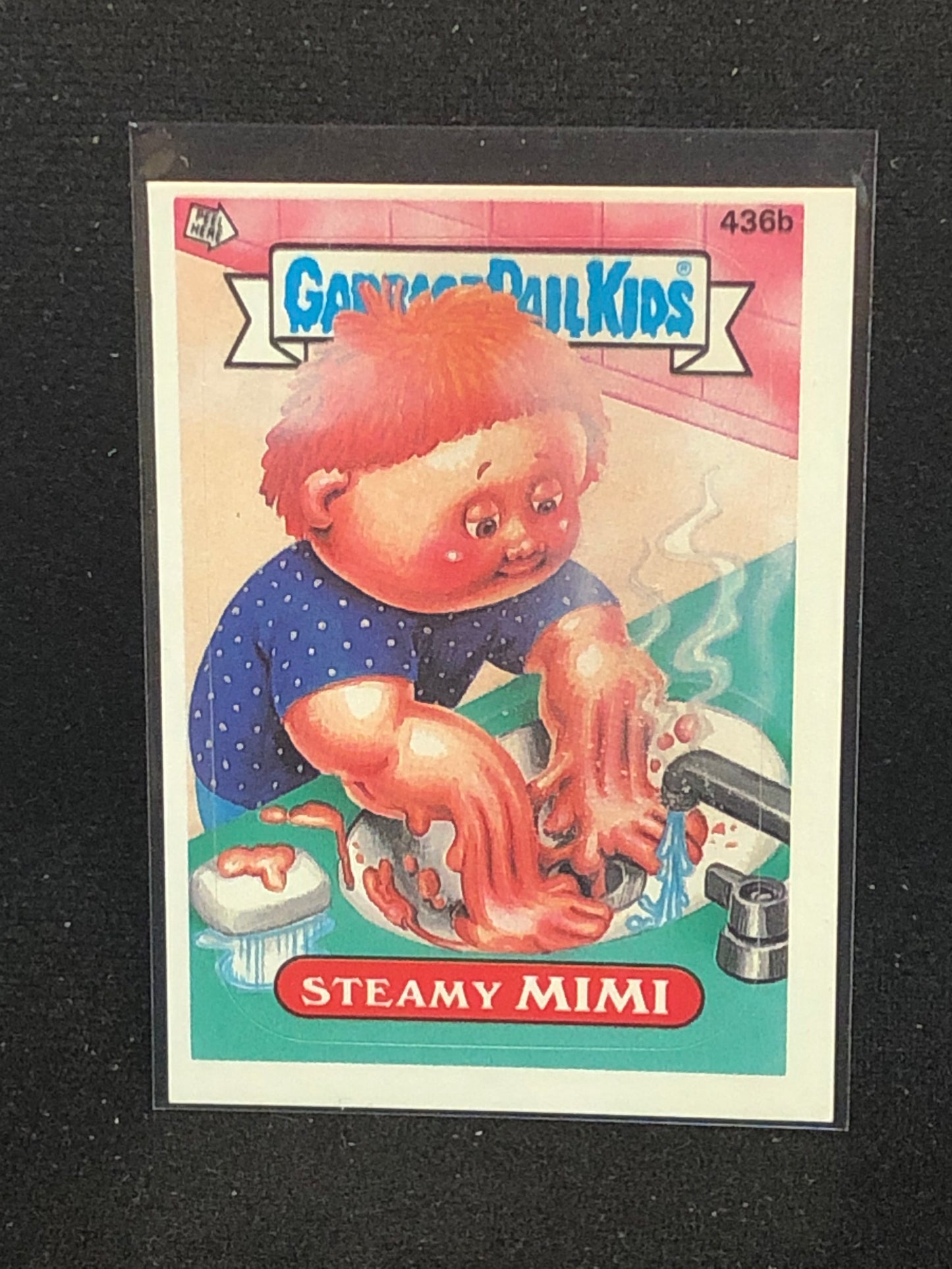 Garbage Pail Kids Original Series 11 (os11) 436b Steamy Mimi