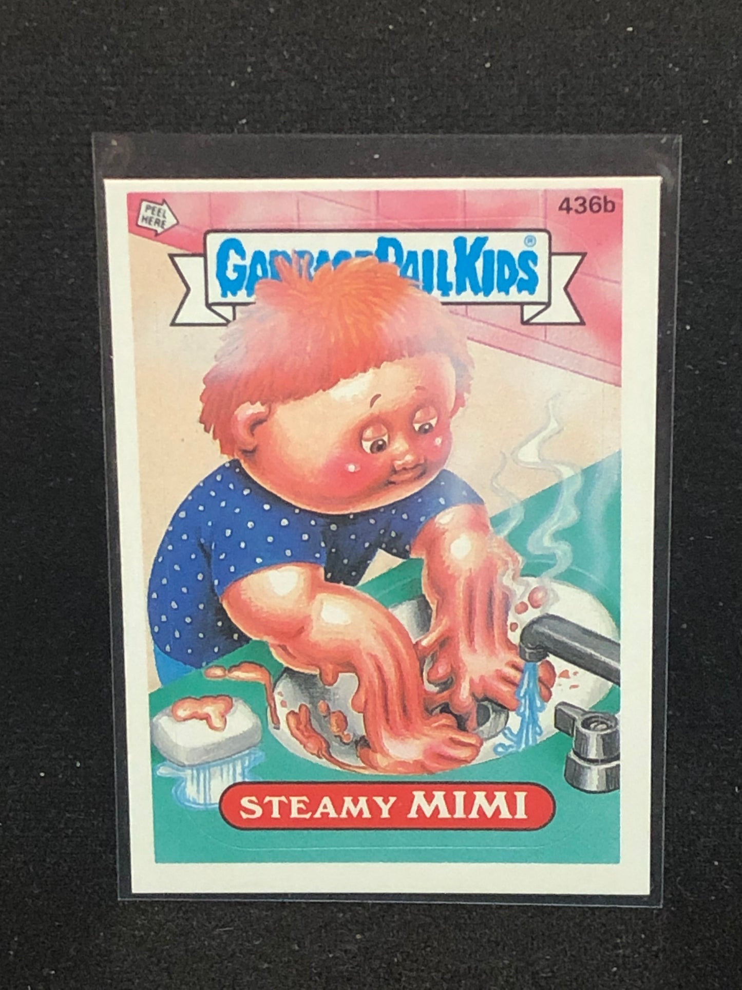 Garbage Pail Kids Original Series 11 (os11) 436b Steamy Mimi